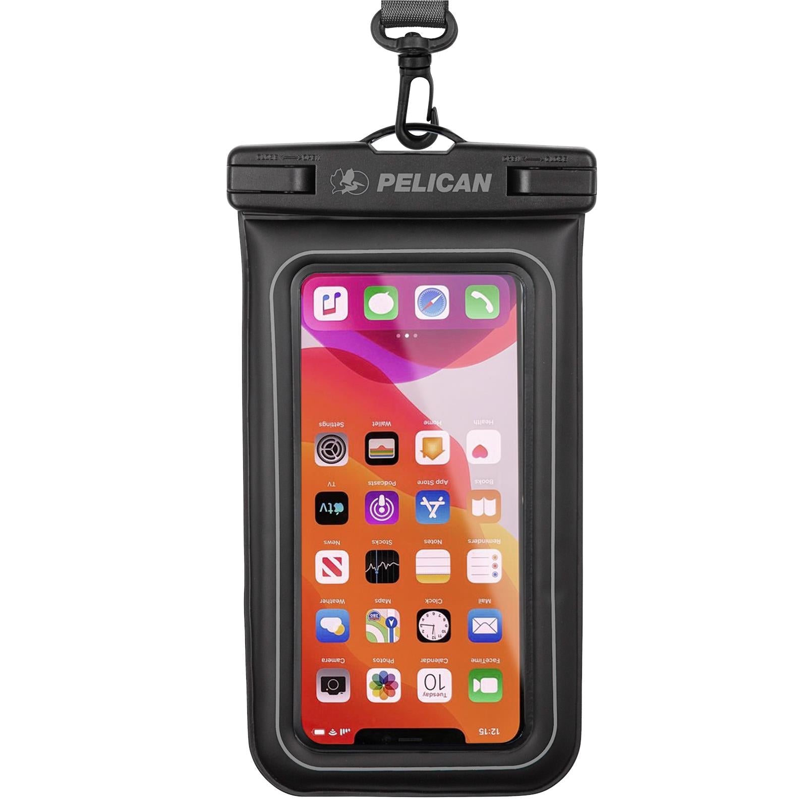 Pelican Marine Universal Floating Phone Pouch (Stealth Black)