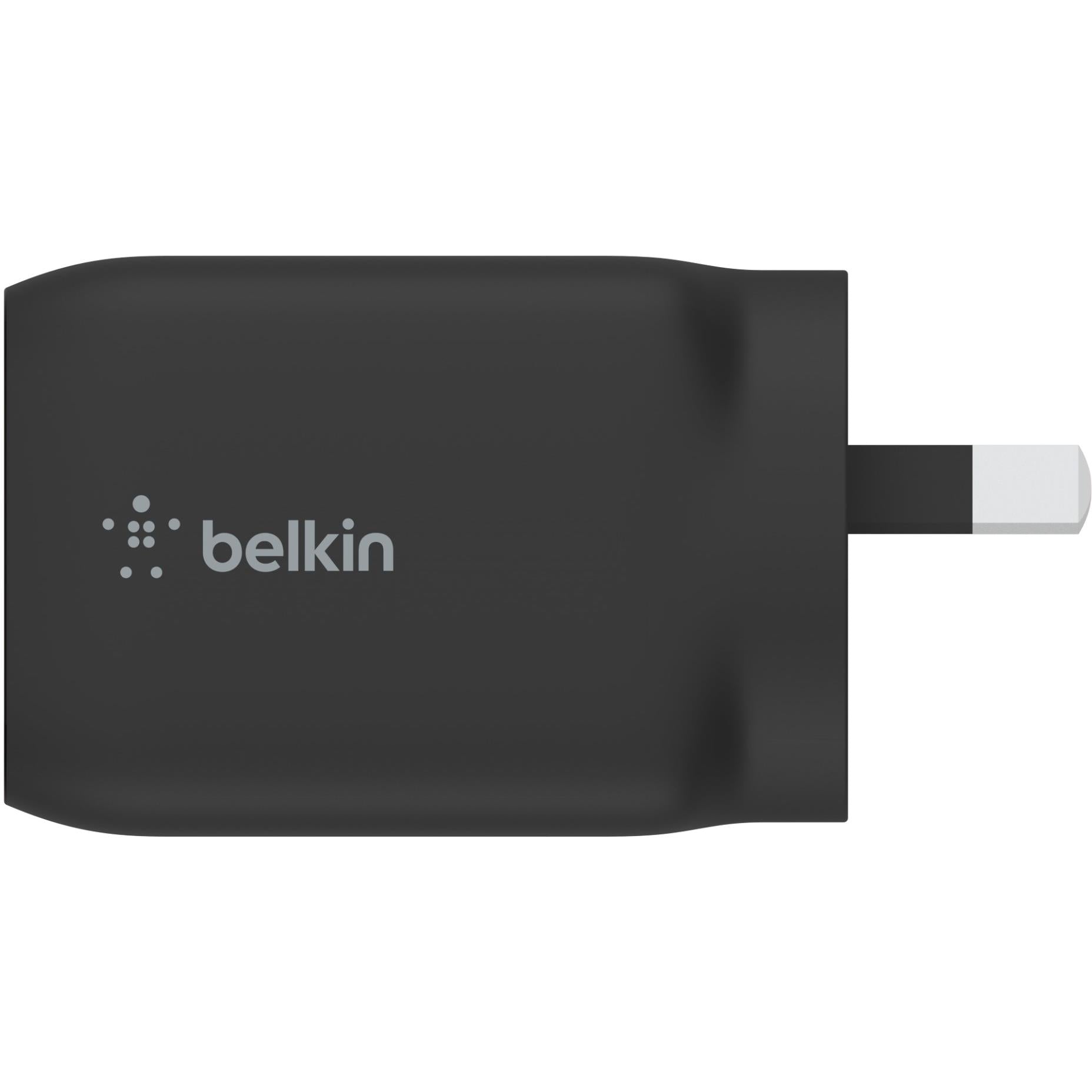 Belkin BoostUp Charge Dual USB-C 65W GaN Wall Charger (Black)