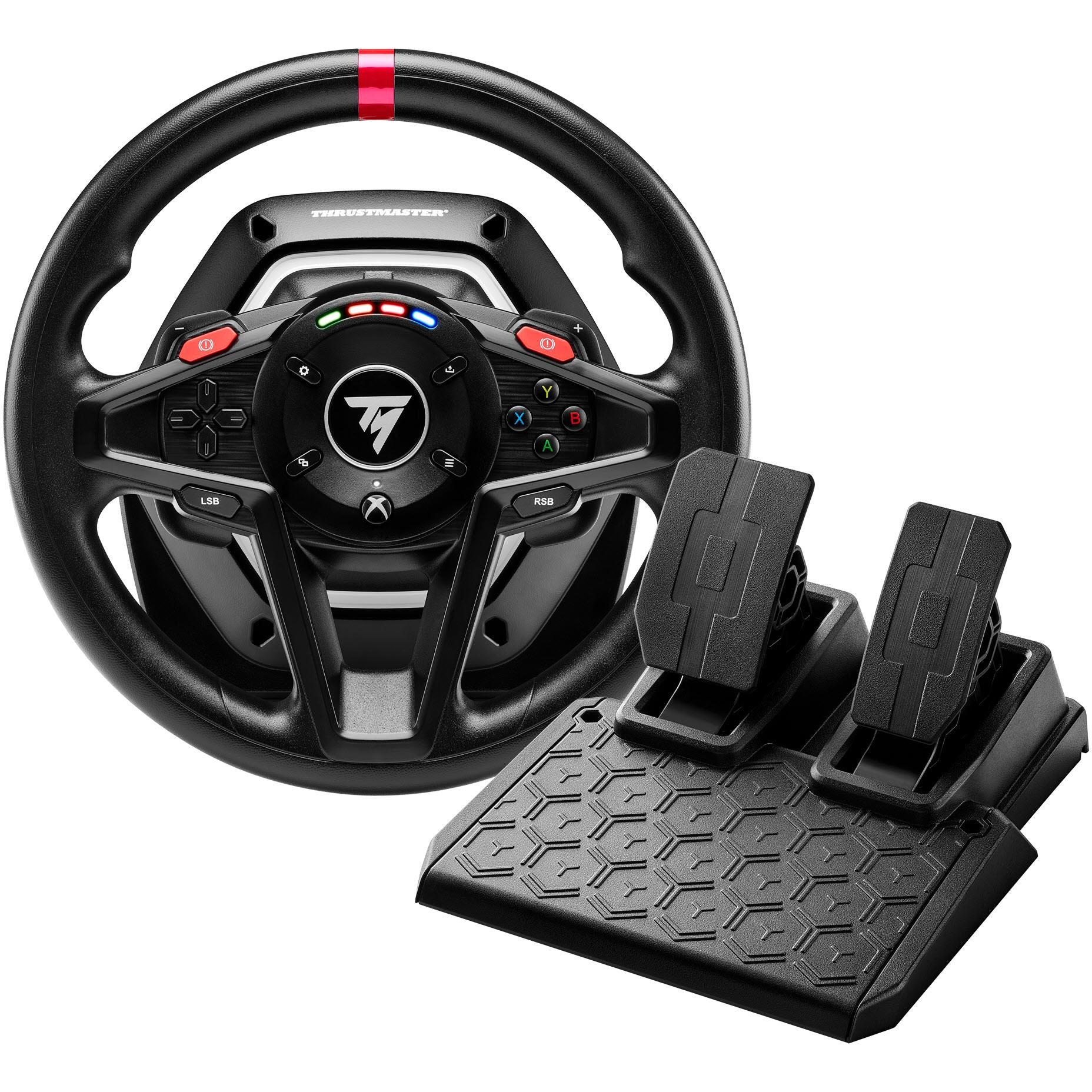 Thrustmaster T128 Force Feedback Racing Wheel with Magnetic Pedals for Xbox