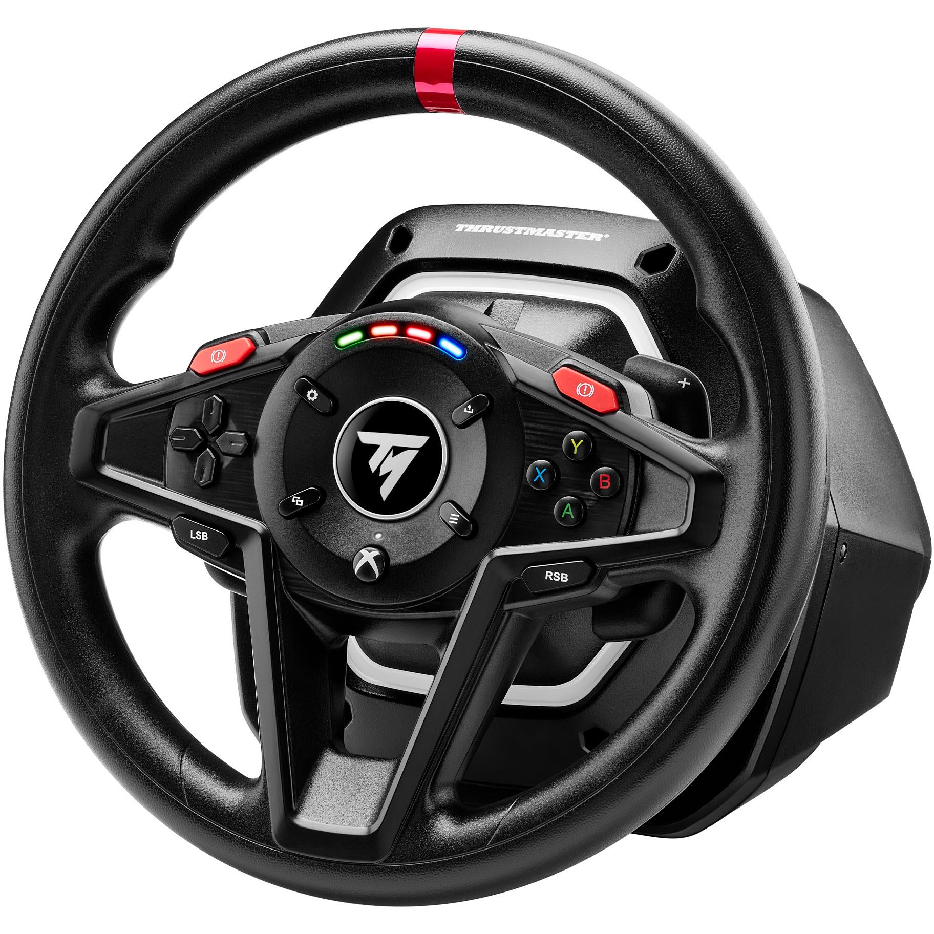 Thrustmaster T128 Force Feedback Racing Wheel with Magnetic Pedals for Xbox