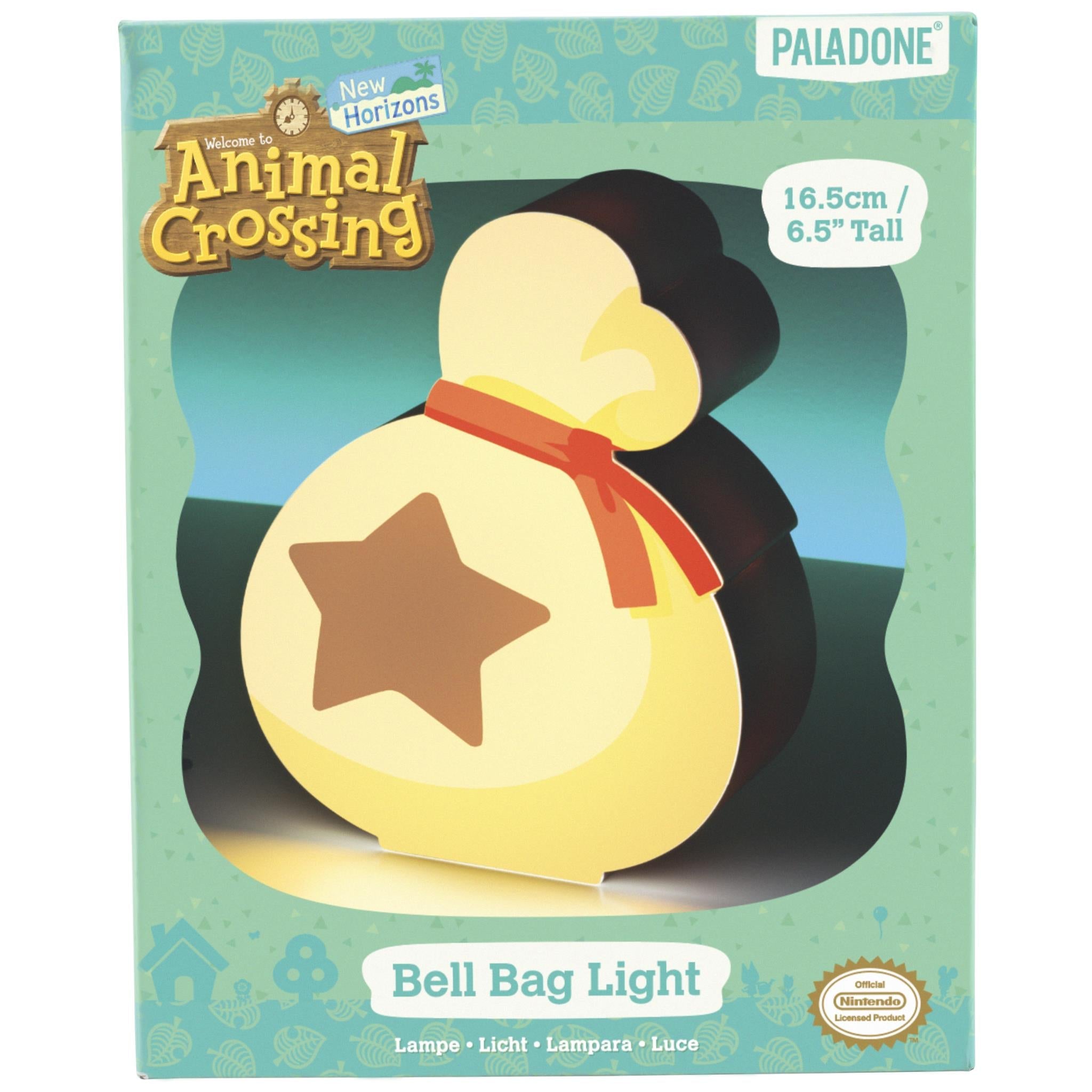 Paladone Animal Crossing Bell Bag Box Light