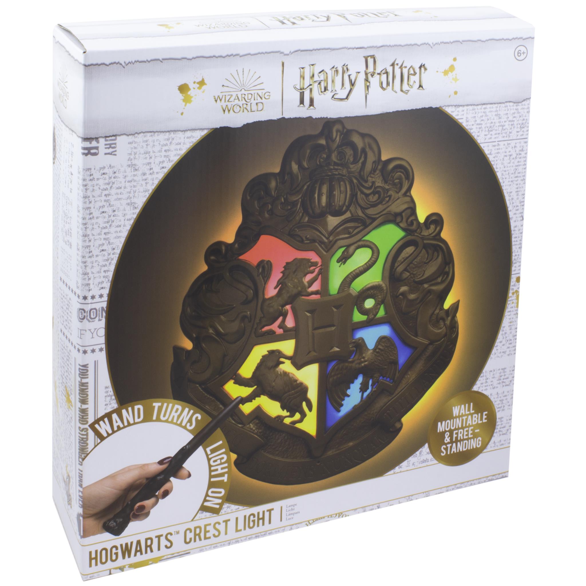 Paladone Harry Potter Crest Light with Wand Remote