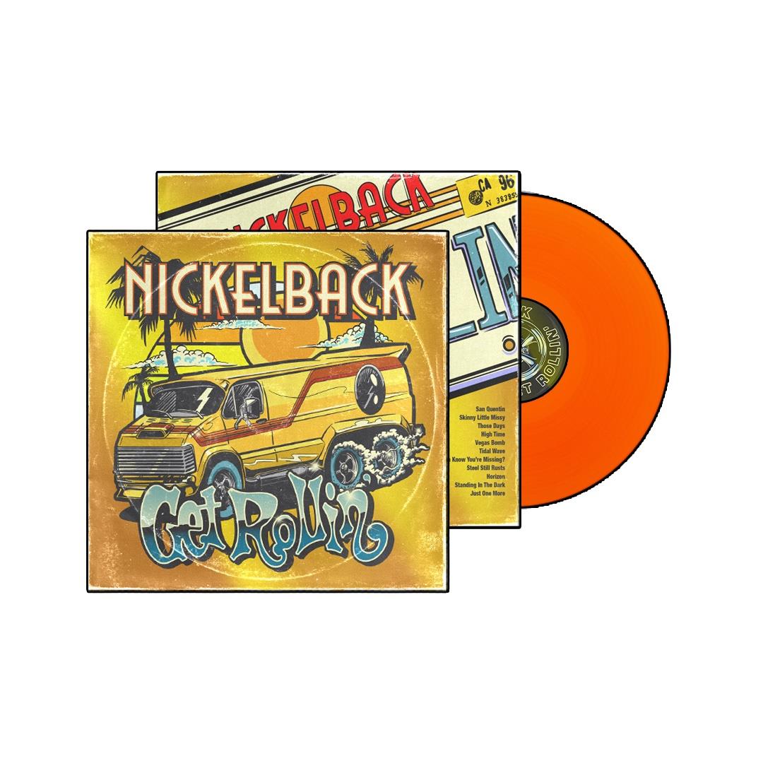 Get Rollin' (Transparent Orange Vinyl) - By: Nickelback