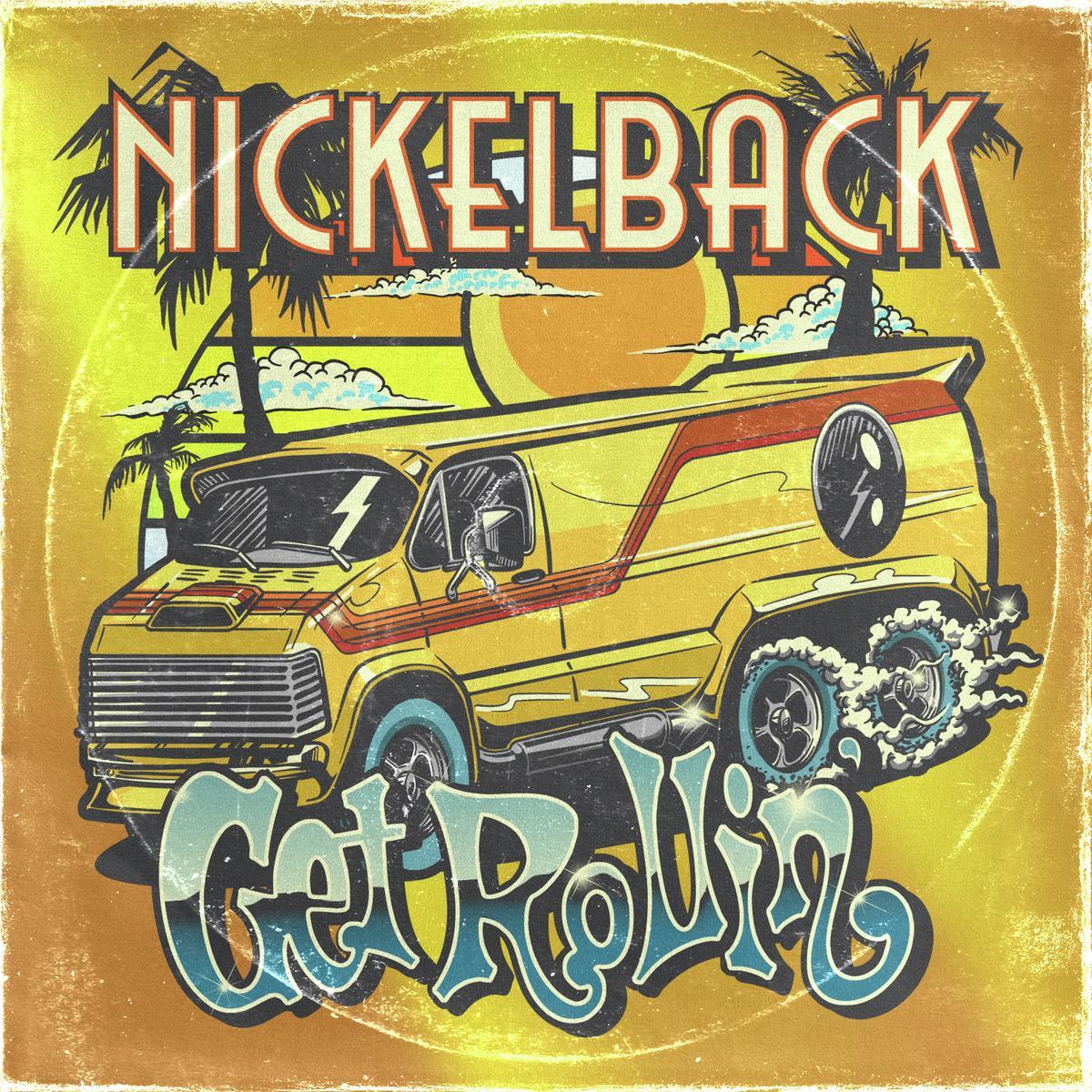 Get Rollin' (Transparent Orange Vinyl) - By: Nickelback