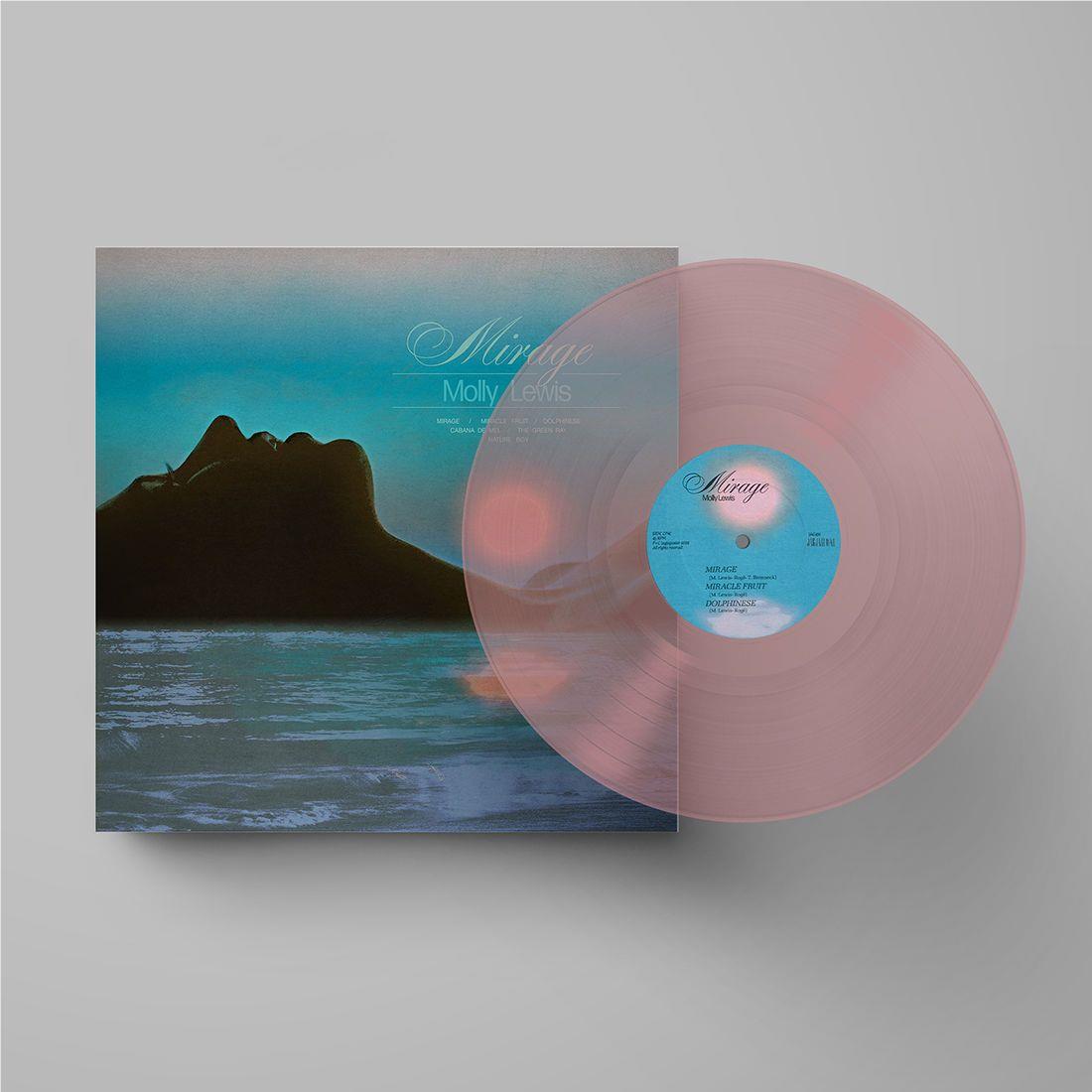 Mirage EP (12in Translucent Pink Glass Vinyl) - By:Lewis, Molly