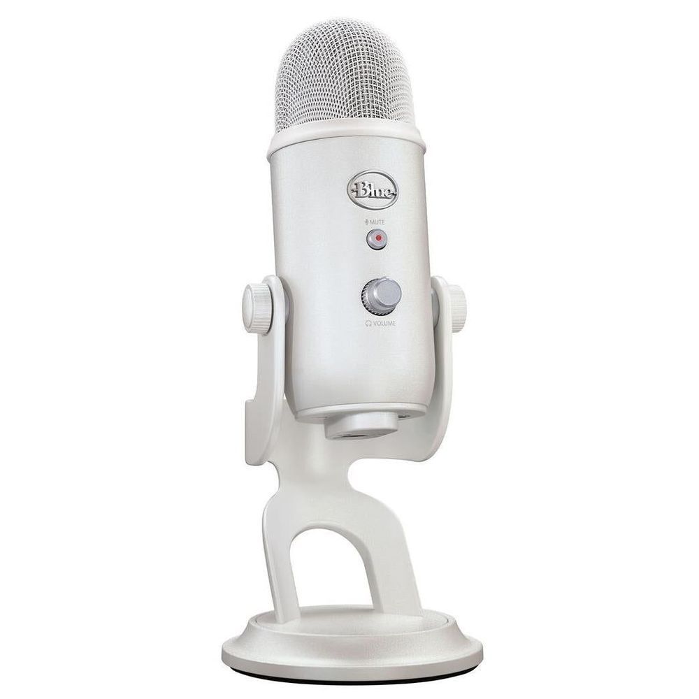 Logitech G Blue Yeti USB Streaming Microphone (Off White)