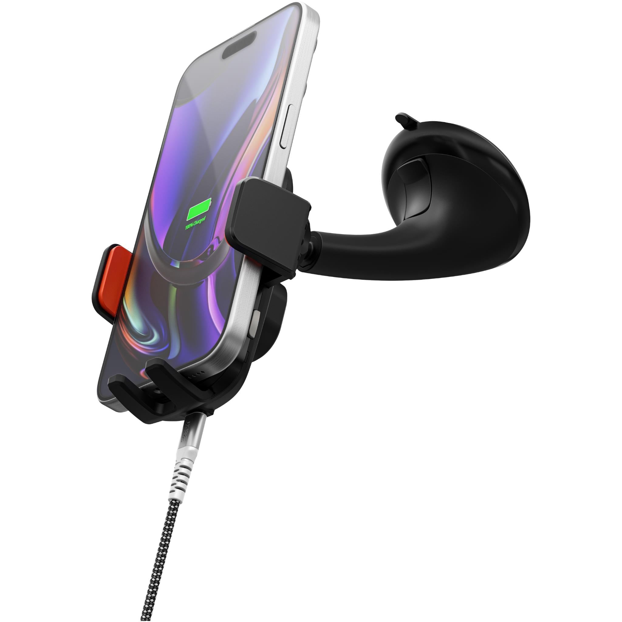 3sixT Premium Motorised Wireless Charging Car Phone Mount