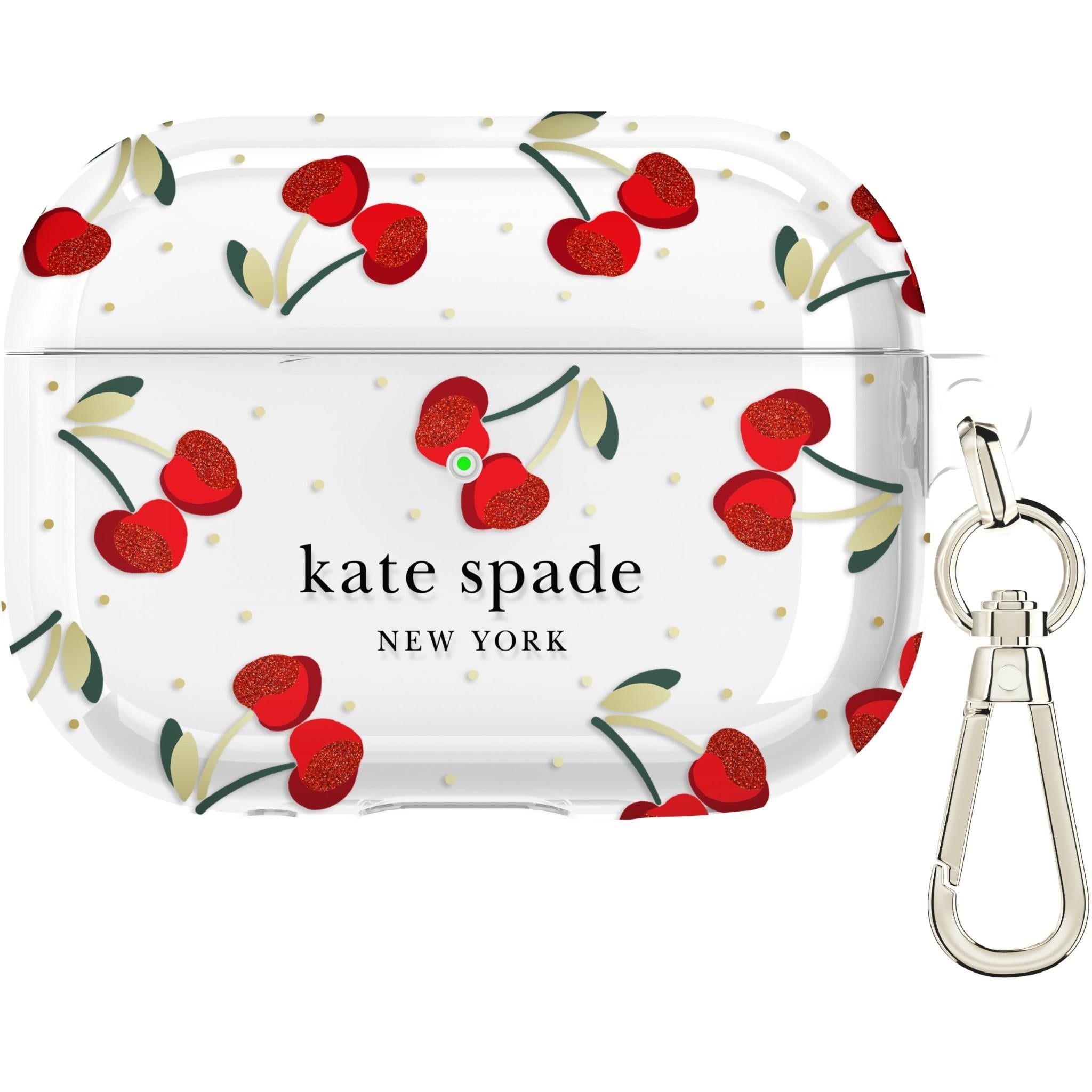 kate spade new york Airpods Pro Case for 1st/2nd Gen (Cherry Dot)