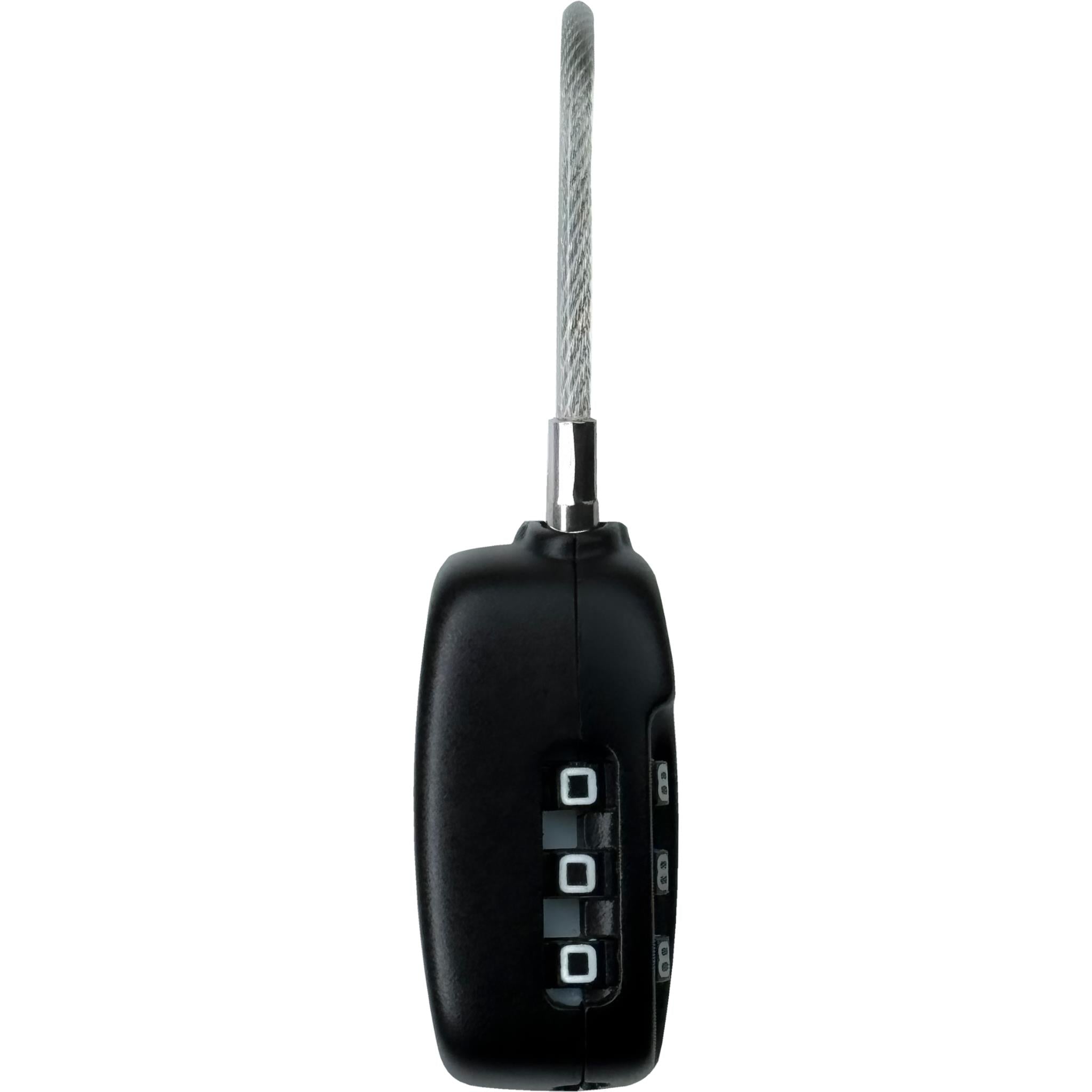 Boompods Rechargable Tracker Lock (Black)
