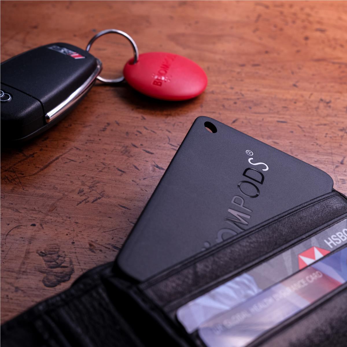 Boompods Boomcard Tracker (Black)
