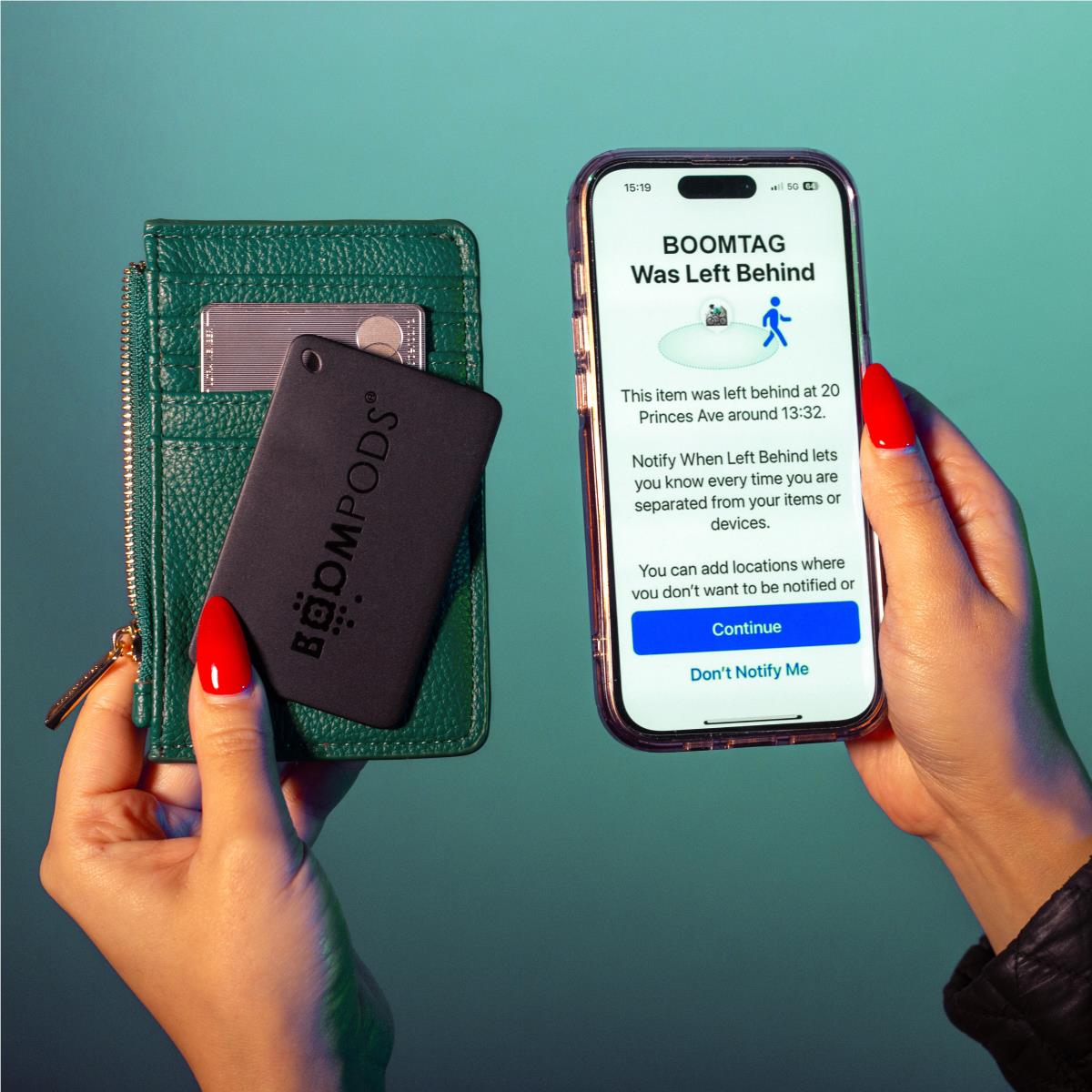 Boompods Boomcard Tracker (Black)