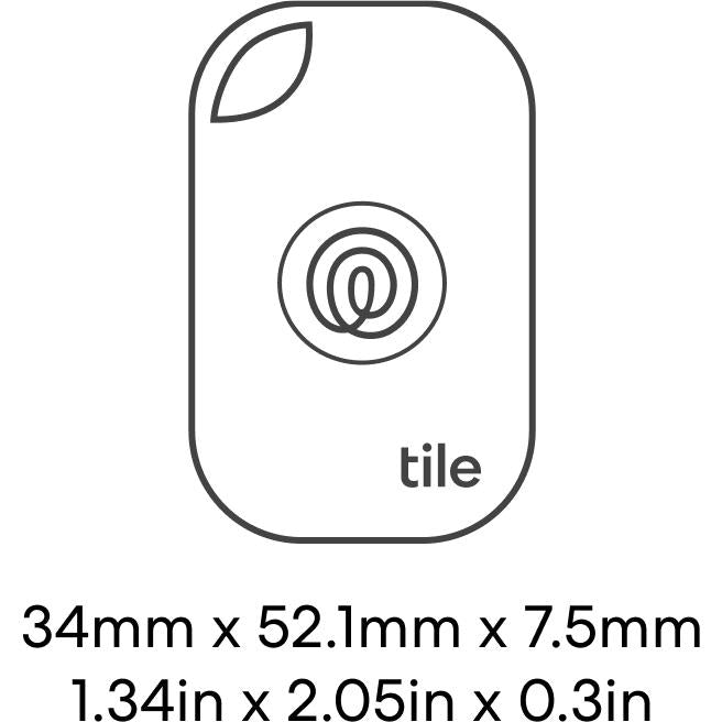 Tile Pro Bluetooth Tracker 2 Pack (Black/White) [2024]