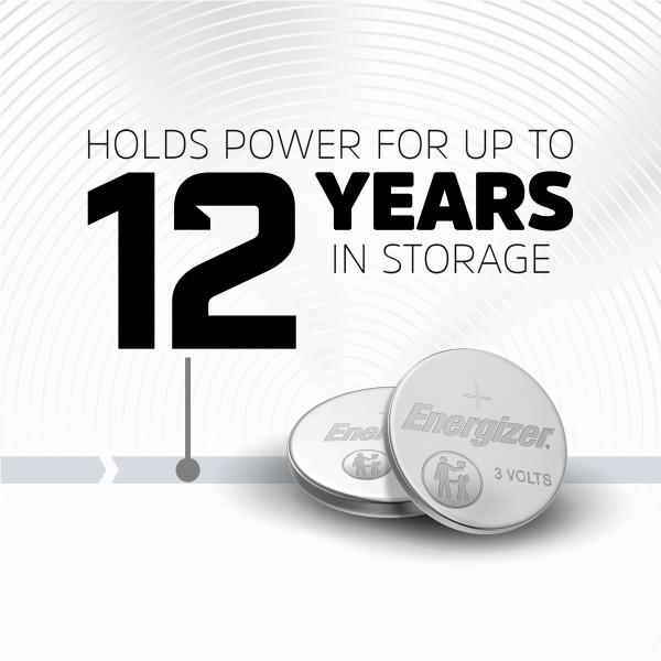Energizer Ultimate Lithium 2025 Coin Battery (2 Pack)