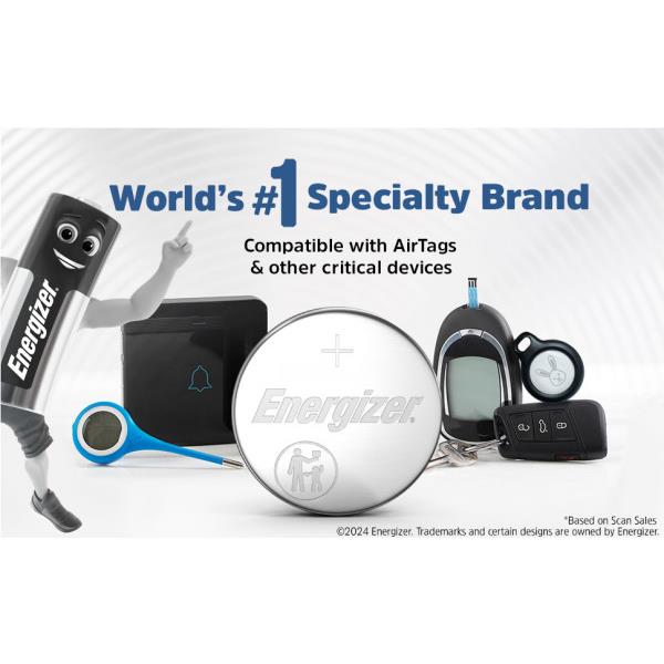 Energizer Ultimate Lithium 2025 Coin Battery (2 Pack)