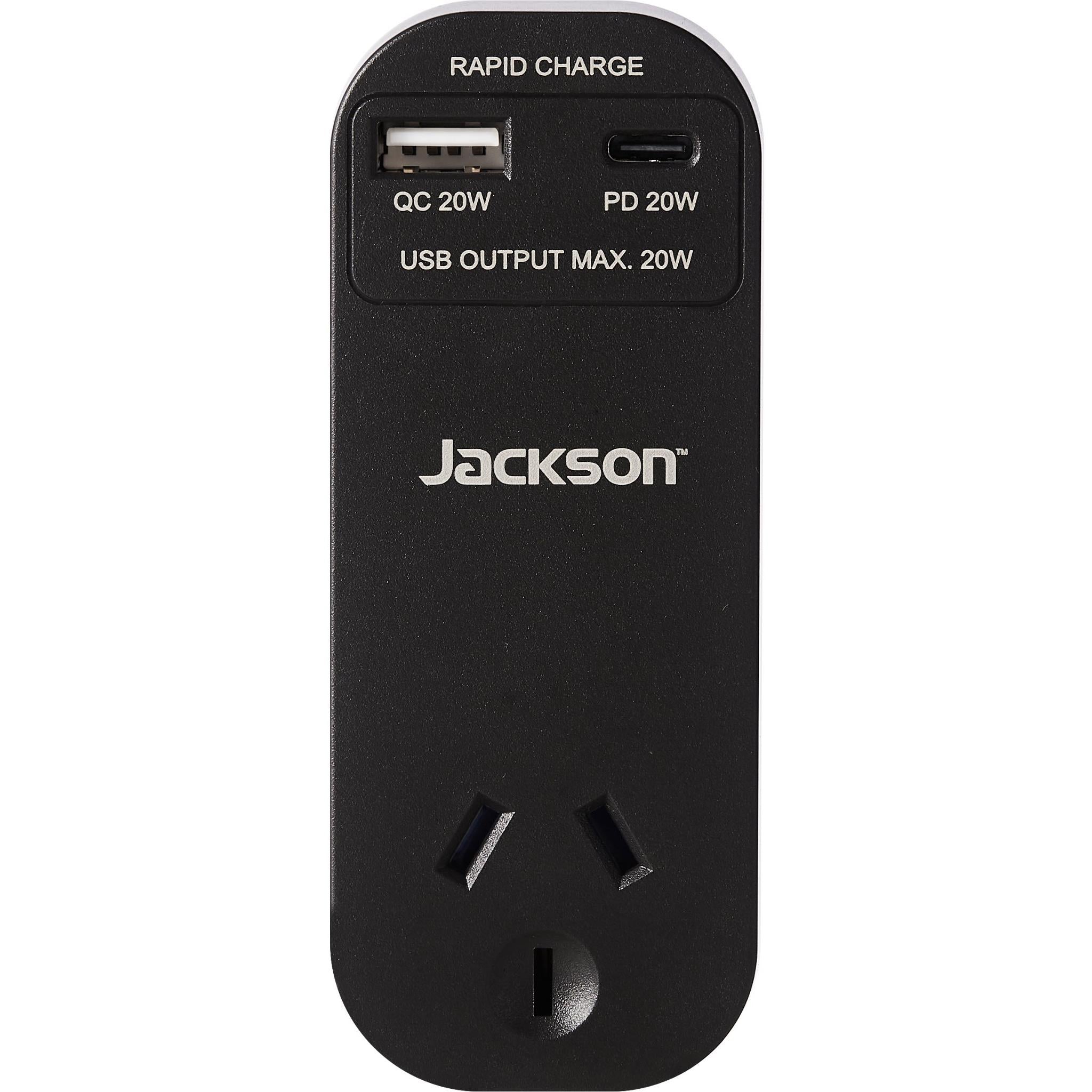 Jackson Rapid Charge USB-C/A Wall Adapter