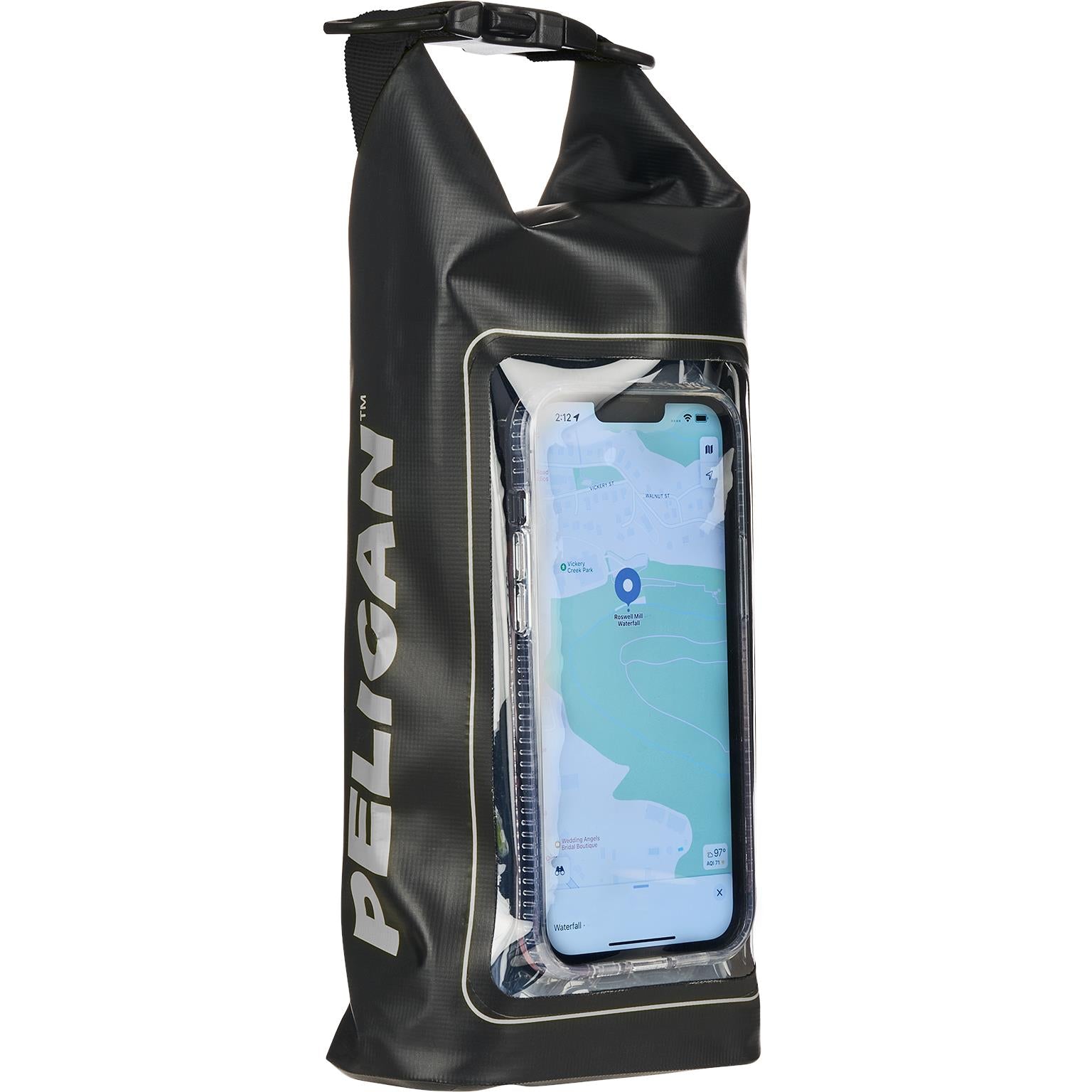 Pelican Marine 2L Phone Dry Bag (Stealth Black)