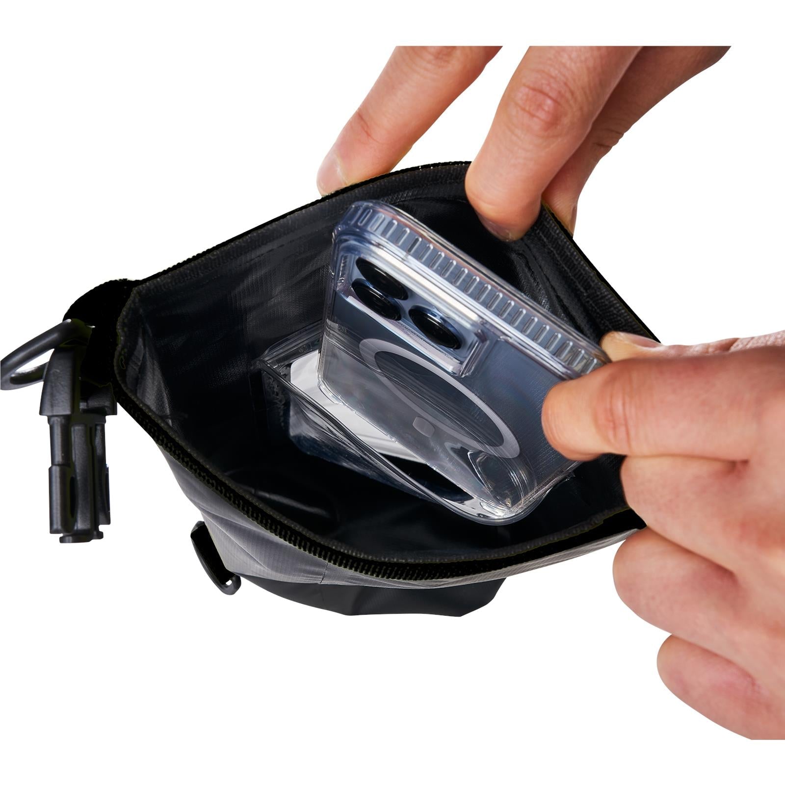 Pelican Marine 2L Phone Dry Bag (Stealth Black)