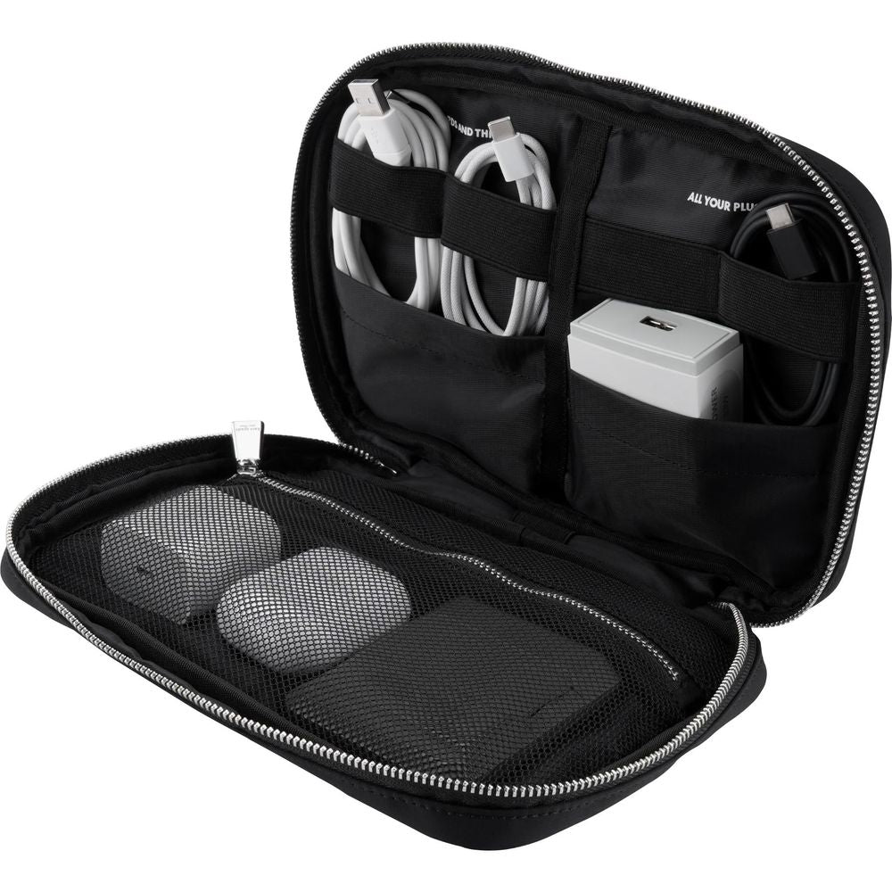 Kate Spade Nylon Tech Organiser (Signature Black)
