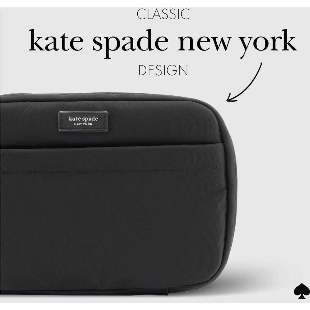 Kate Spade Nylon Tech Organiser (Signature Black)