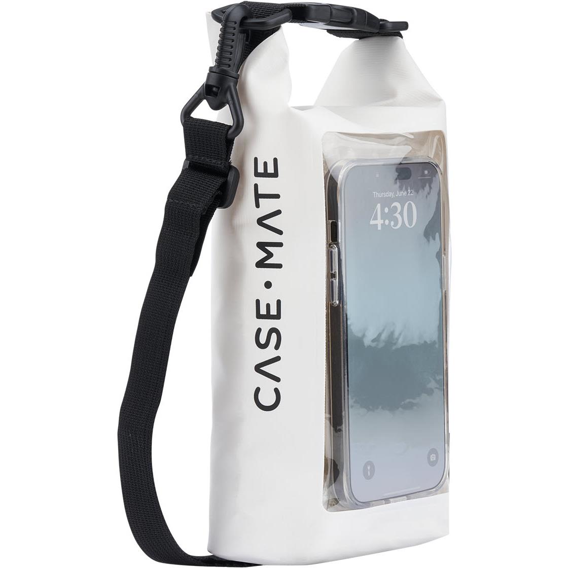 Case-Mate Waterproof 2L Phone Dry Bag (Grey/Black)