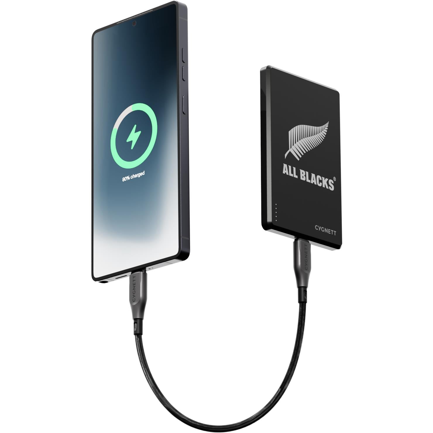 Cygnett Magnetic Wireless Power Bank [5K] (All Blacks)