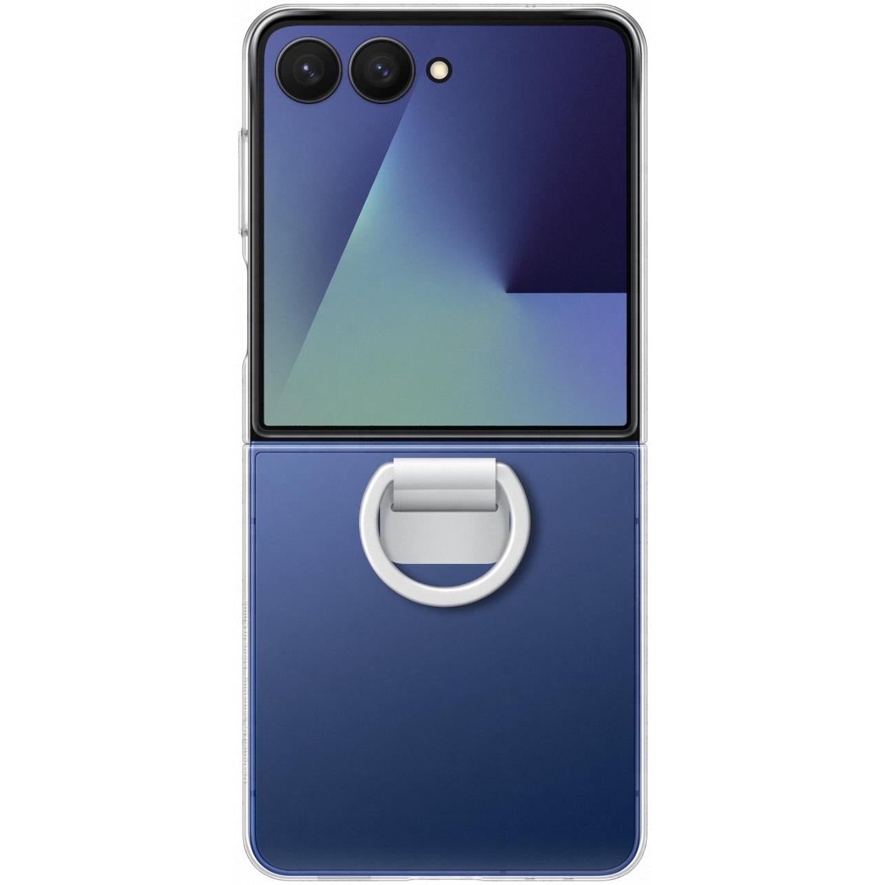Samsung Silicone Ring Case for Galaxy Z Flip7 (Clear)