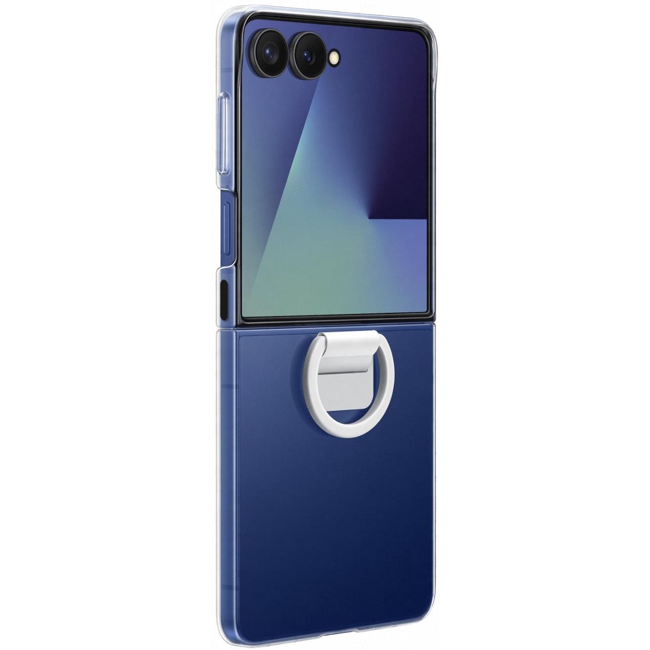 Samsung Silicone Ring Case for Galaxy Z Flip7 (Clear)