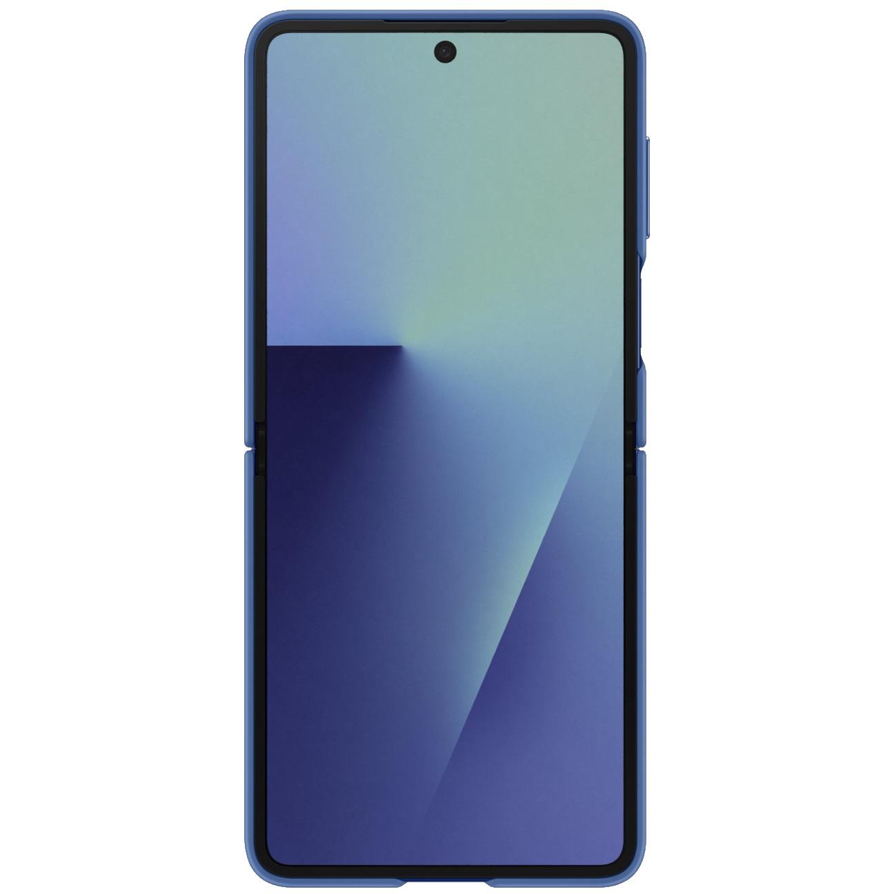 Samsung Silicone Ring Case for Galaxy Z Flip7 (Blue)