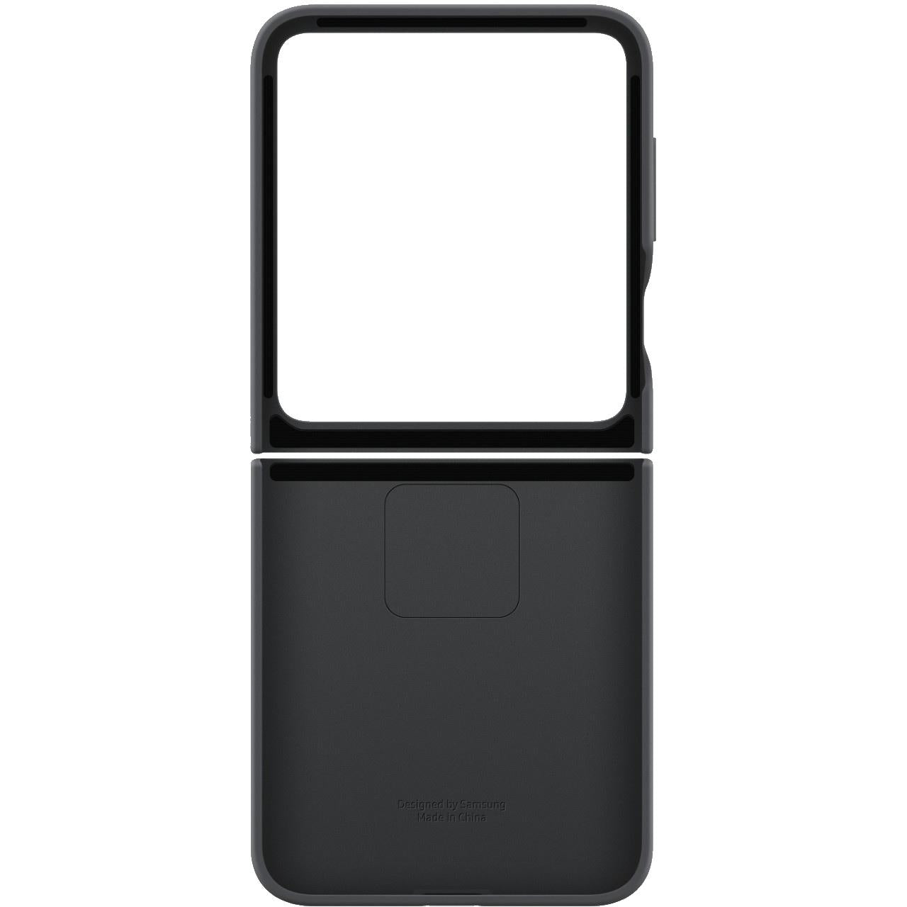 Samsung Silicone Ring Case for Galaxy Z Flip7 FE (Black)