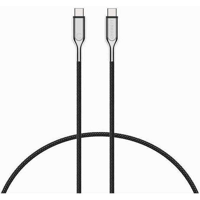 CY3742PCTYC - Cygnett Armoured 2.0 USB-C to USB-C (5A/100W ) Cable 3M- Black | Tech Supply Shed