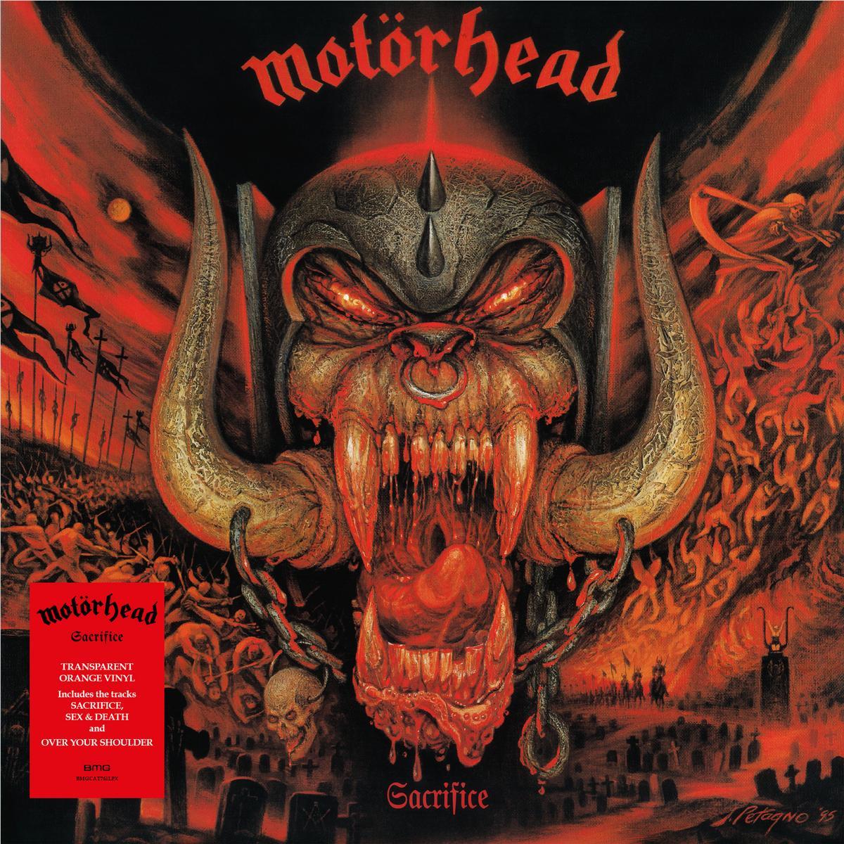 Sacrifice (Orange Vinyl) - By: Motörhead
