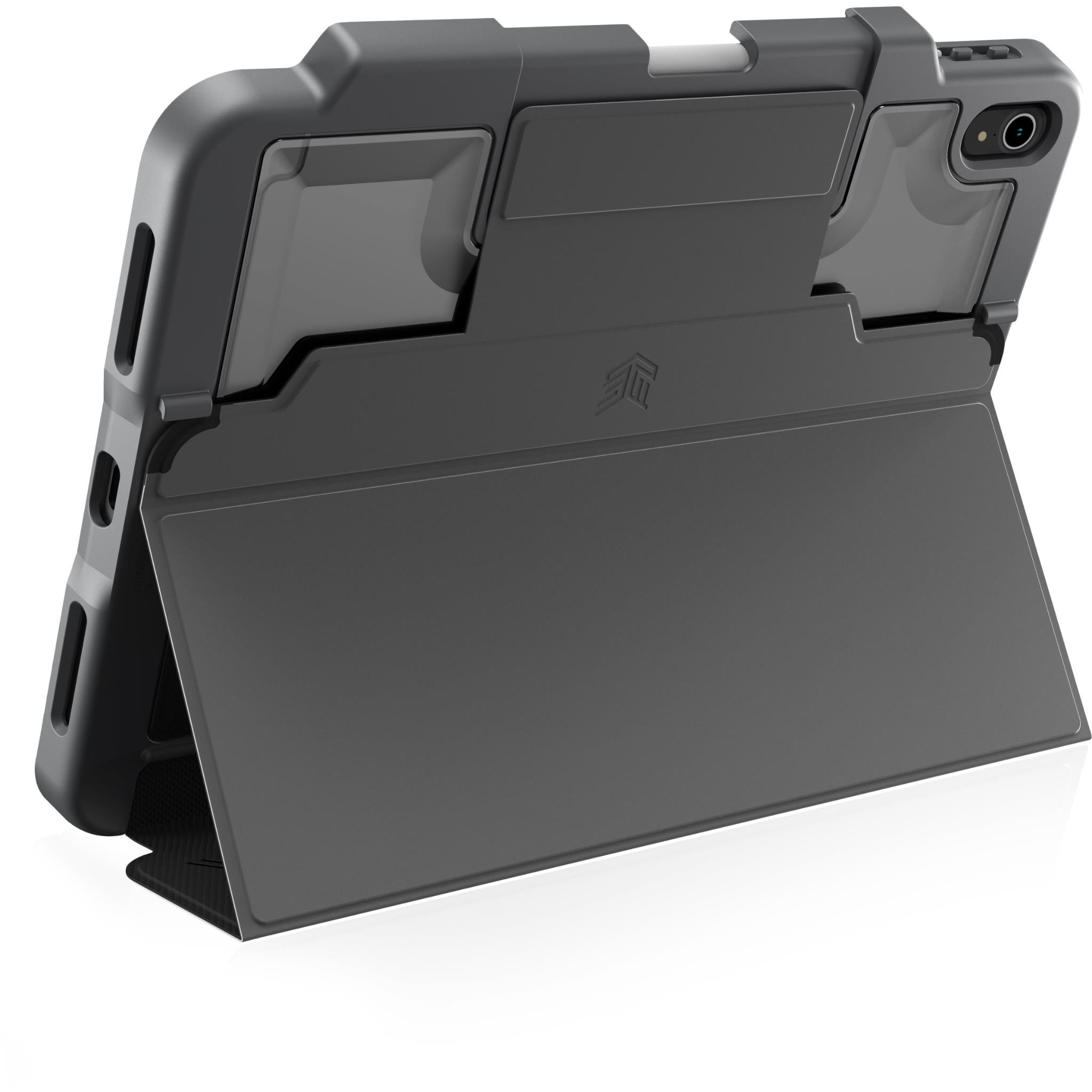 STM Dux Plus black rugged case for iPad 10th Gen, image 2 - Tablet Accessories at Tech Supply Shed NZ