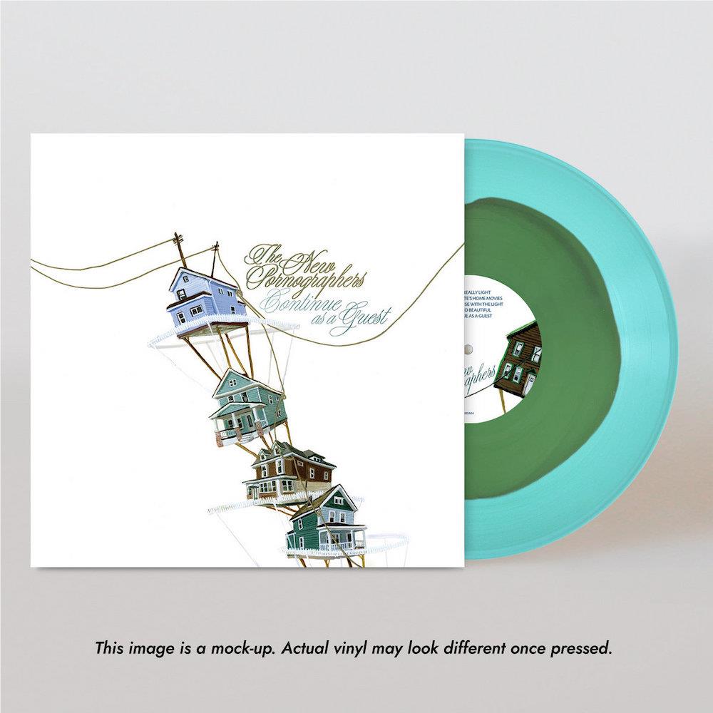 Continue As A Guest (Opaque Green In Translucent Blue Vinyl) - By:New Pornographers, The