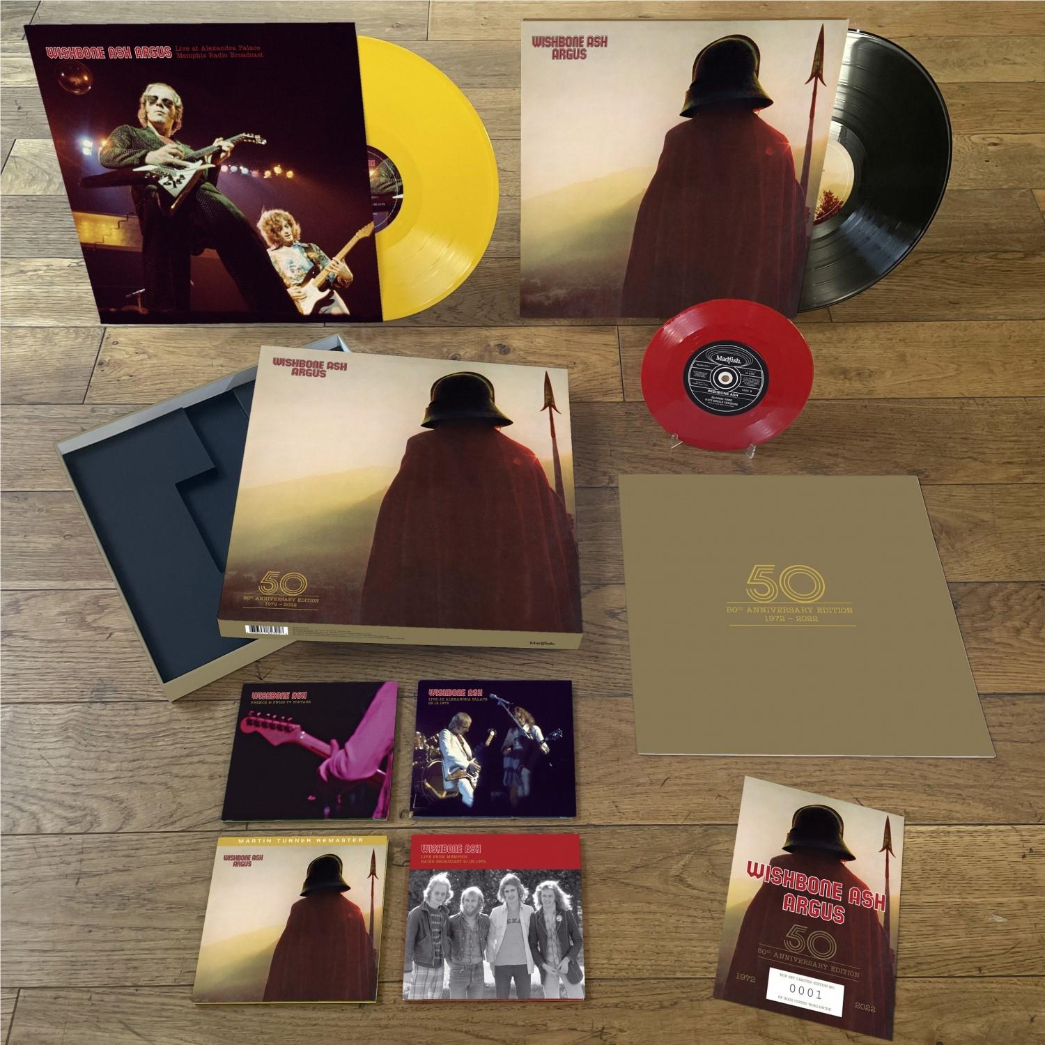 Argus (50th Anniversary Edition Box Set) - By: Wishbone Ash