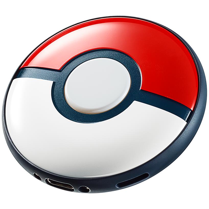 Pokémon GO Plus + Poké Ball shaped Bluetooth device in red and white - Electronic Gaming Accessories at Tech Supply Shed NZ