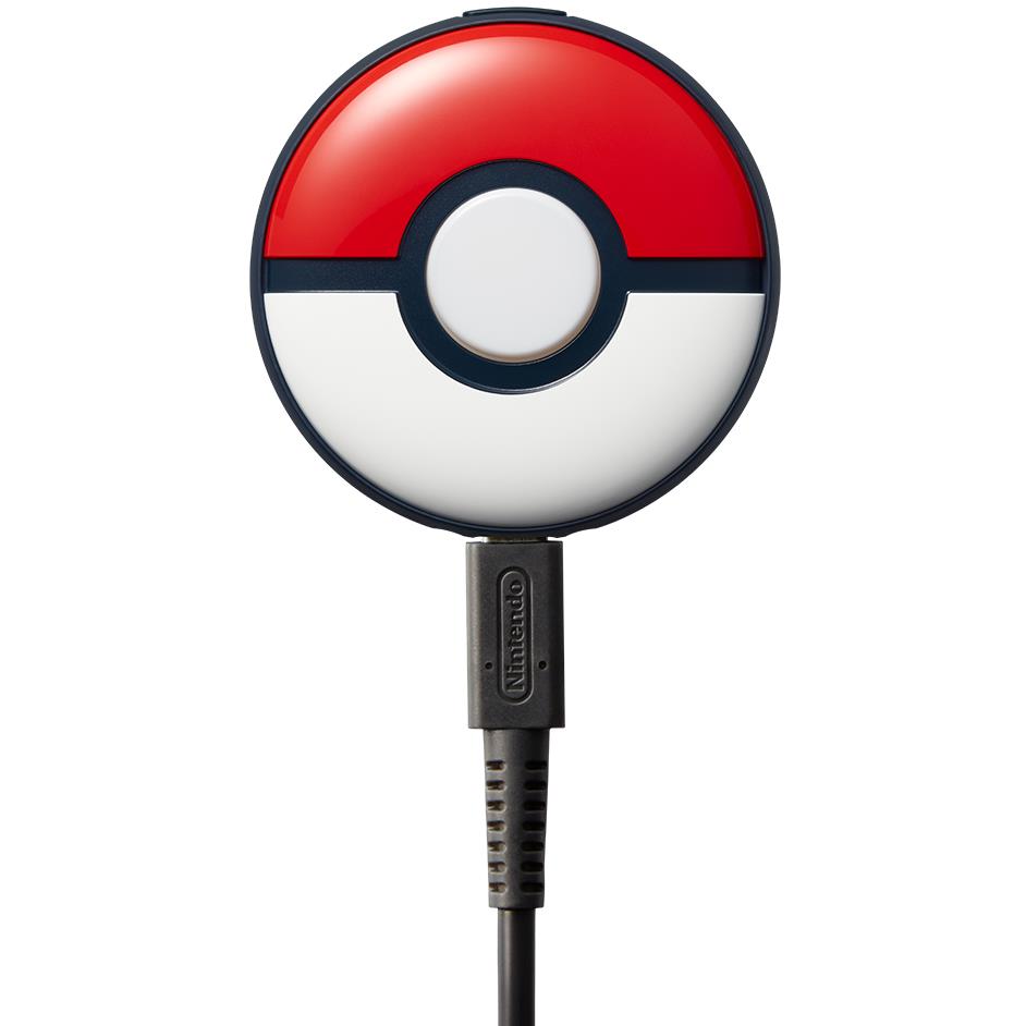 Pokémon GO Plus + Poké Ball shaped Bluetooth device in red and white, image 2 - Electronic Gaming Accessories at Tech Supply Shed NZ