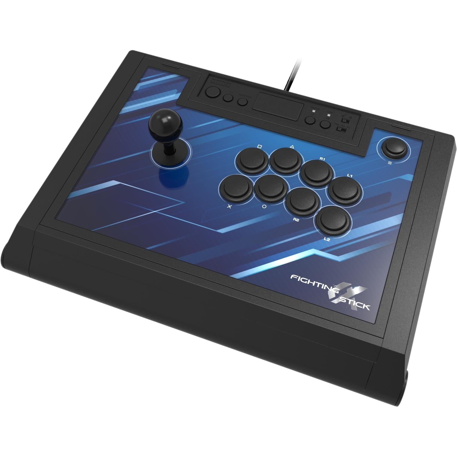 HORI Fighting Stick Alpha arcade stick for PS5, PS4 and PC in black - Electronic Gaming Accessories at Tech Supply Shed NZ