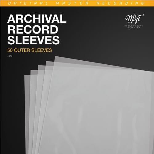 Mofi clear outer record sleeves, 50 pack - Turntables at Tech Supply Shed NZ