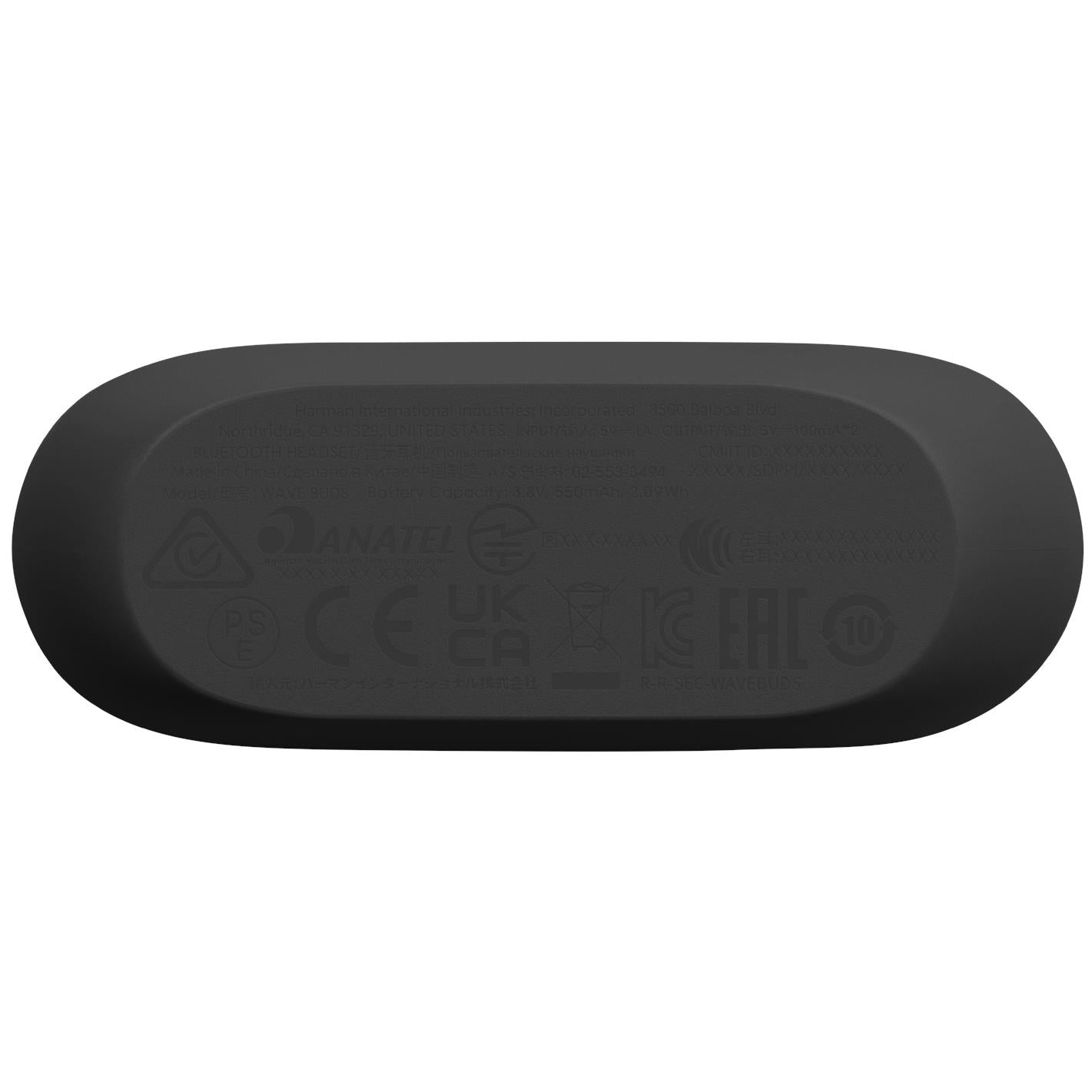 JBL Wave Buds True Wireless Earbuds (Black)