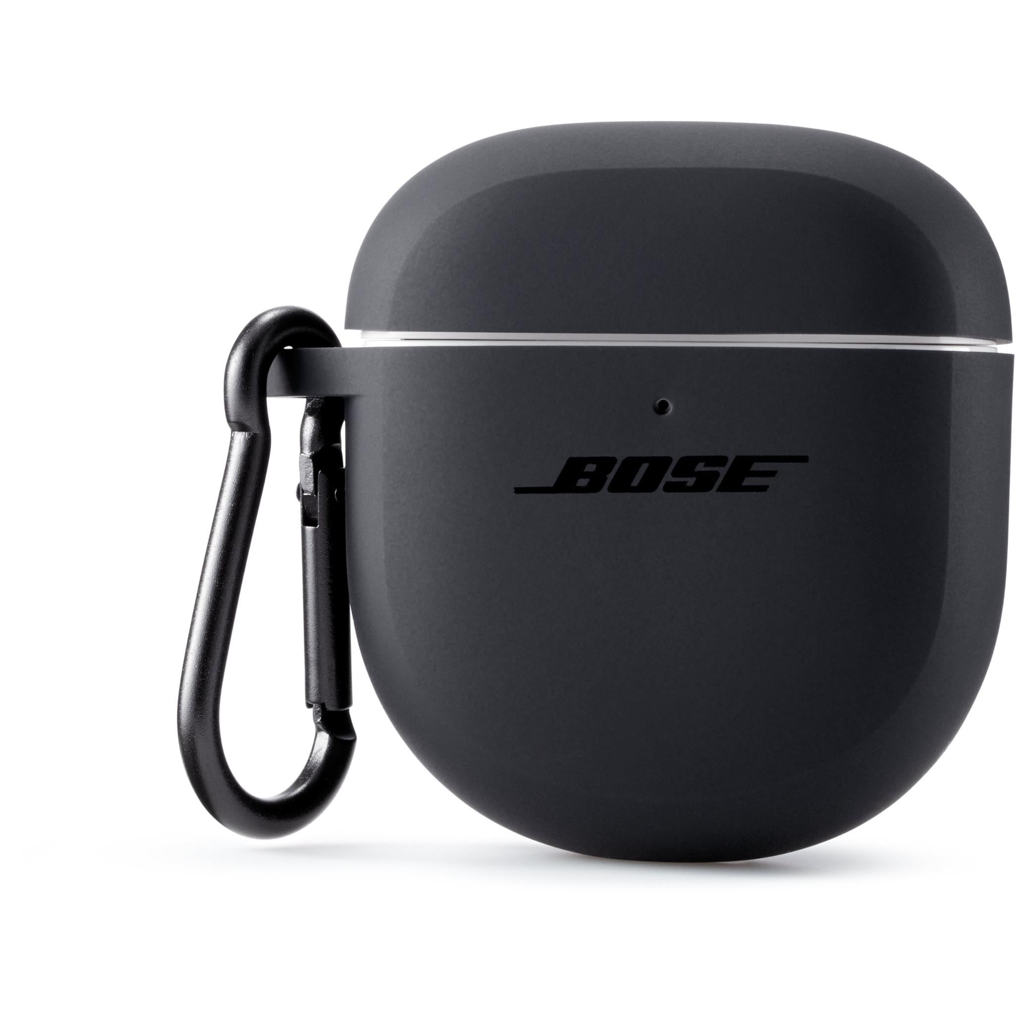 Bose QuietComfort Earbuds II Silicone Case Cover (Triple Black)