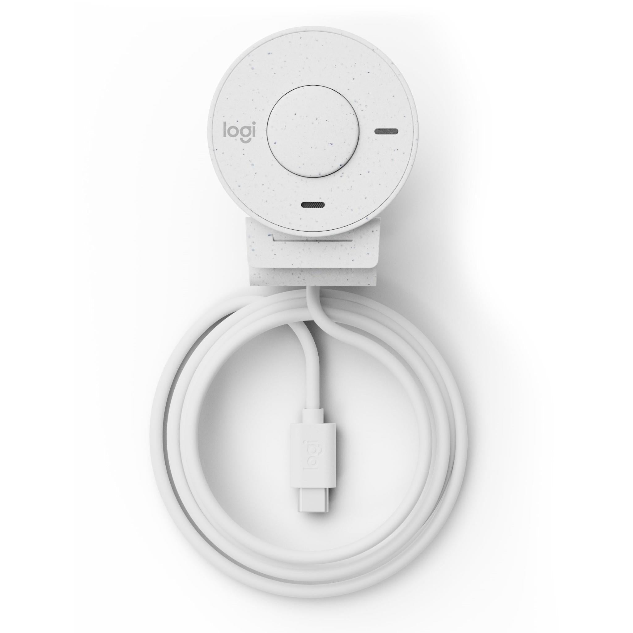 Logitech Brio 300 Full HD Webcam (Off White)