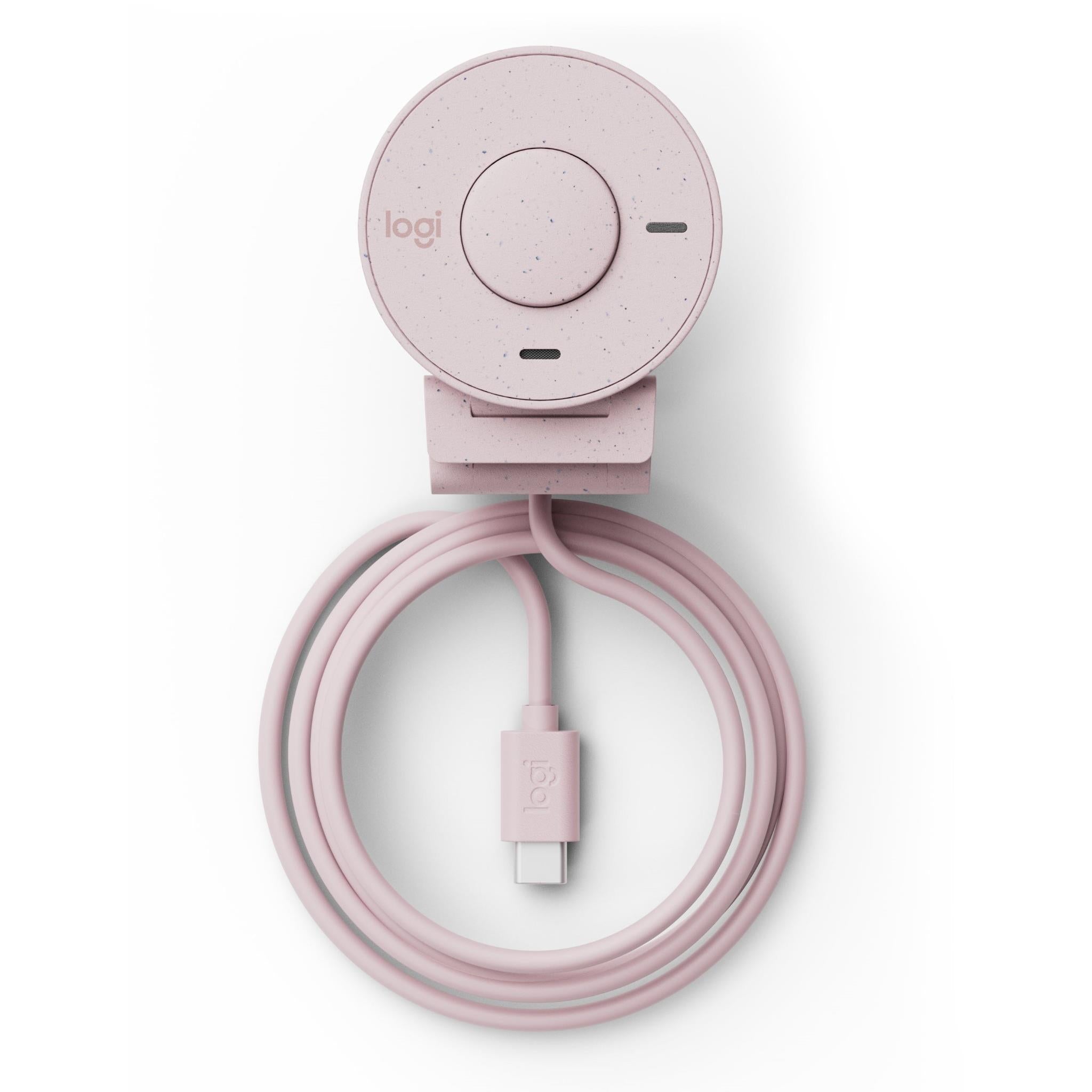Logitech Brio 300 Full HD Webcam (Rose)