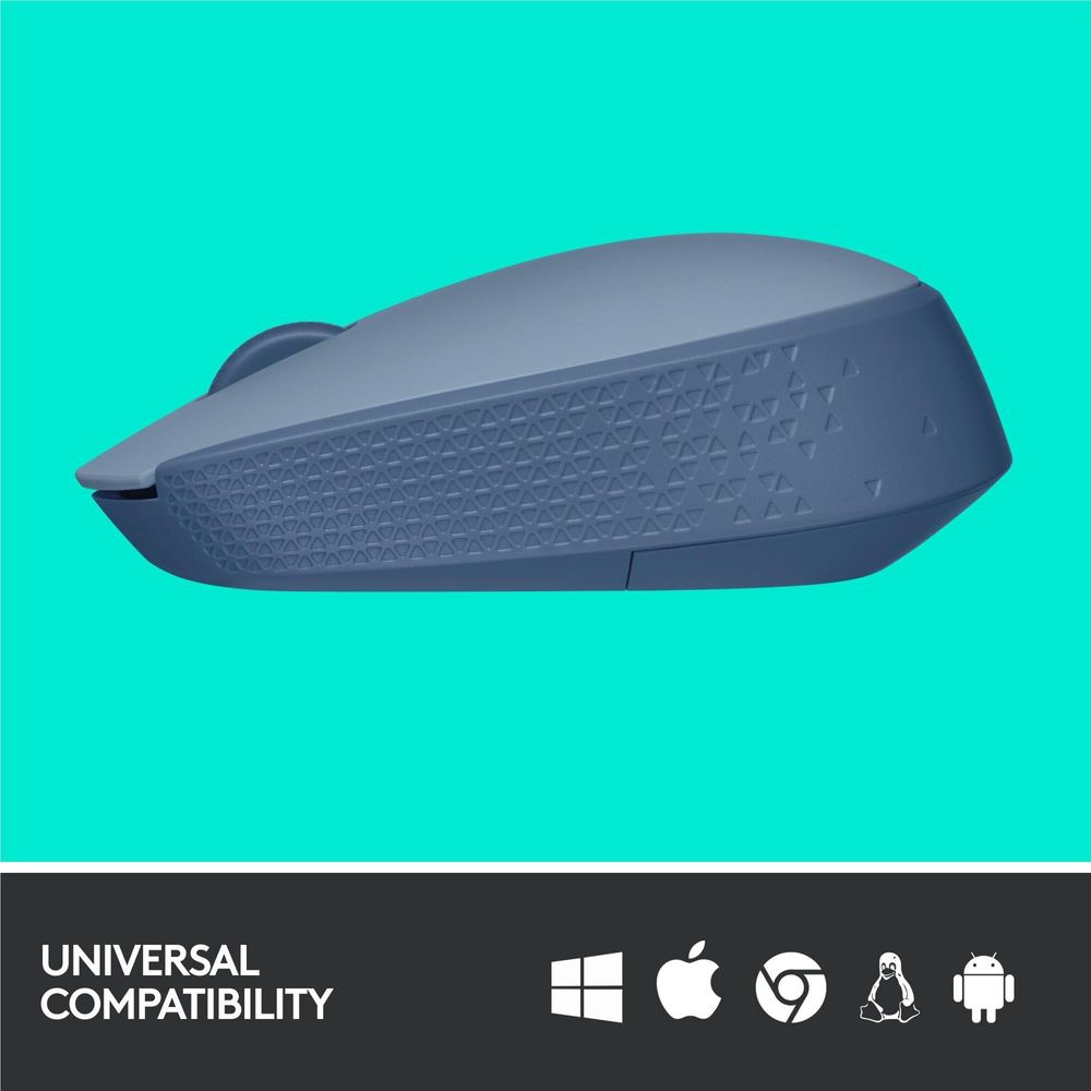 Logitech M171 Wireless Mouse (Blue Grey)