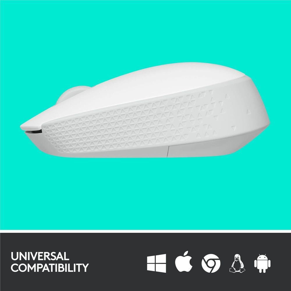 Logitech M171 Wireless Mouse (Off White)