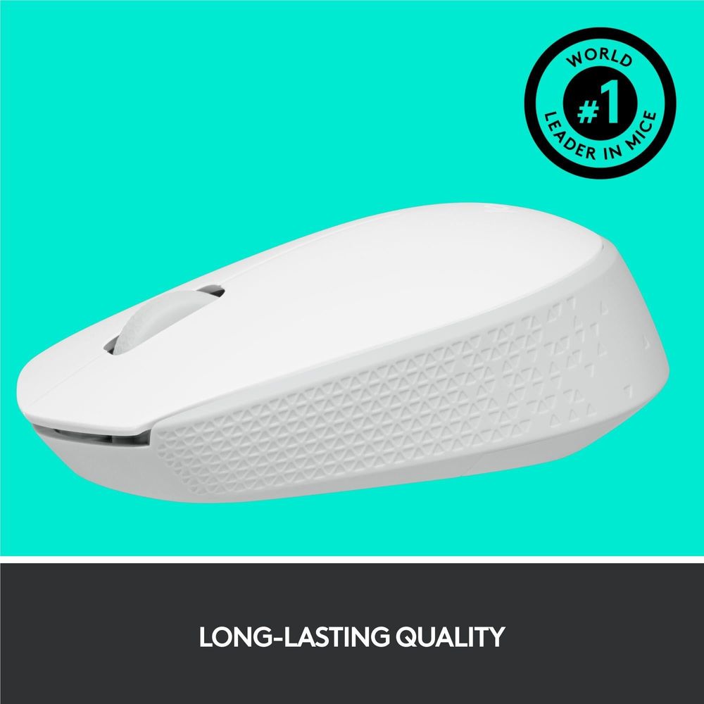Logitech M171 Wireless Mouse (Off White)