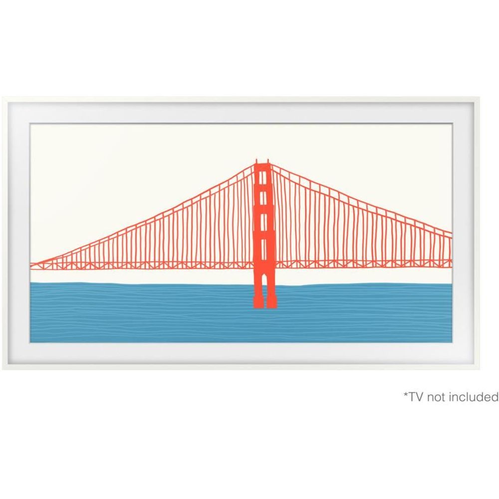 Samsung Basic Bezel Frame for 43" The Frame TVs (White) [2021]