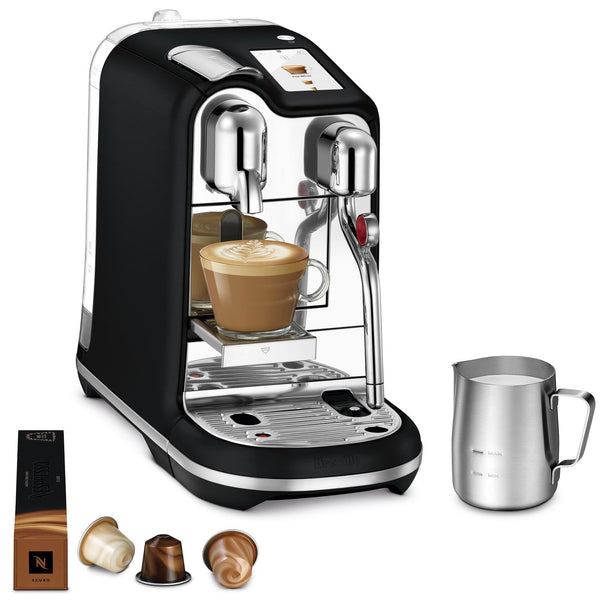 Breville Nespresso Creatista Pro Coffee Machine (Black Truffle)