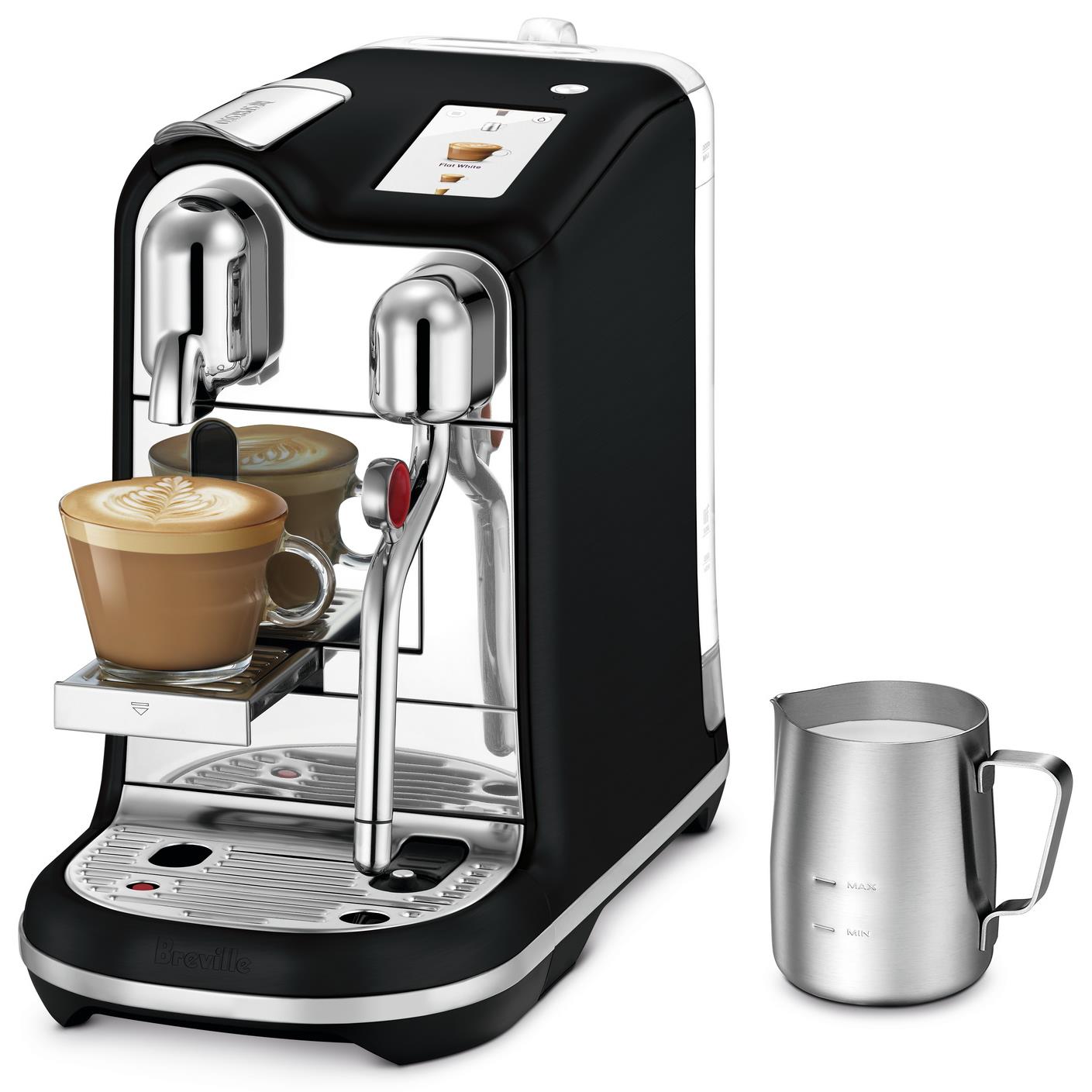 Breville Nespresso Creatista Pro Coffee Machine (Black Truffle)