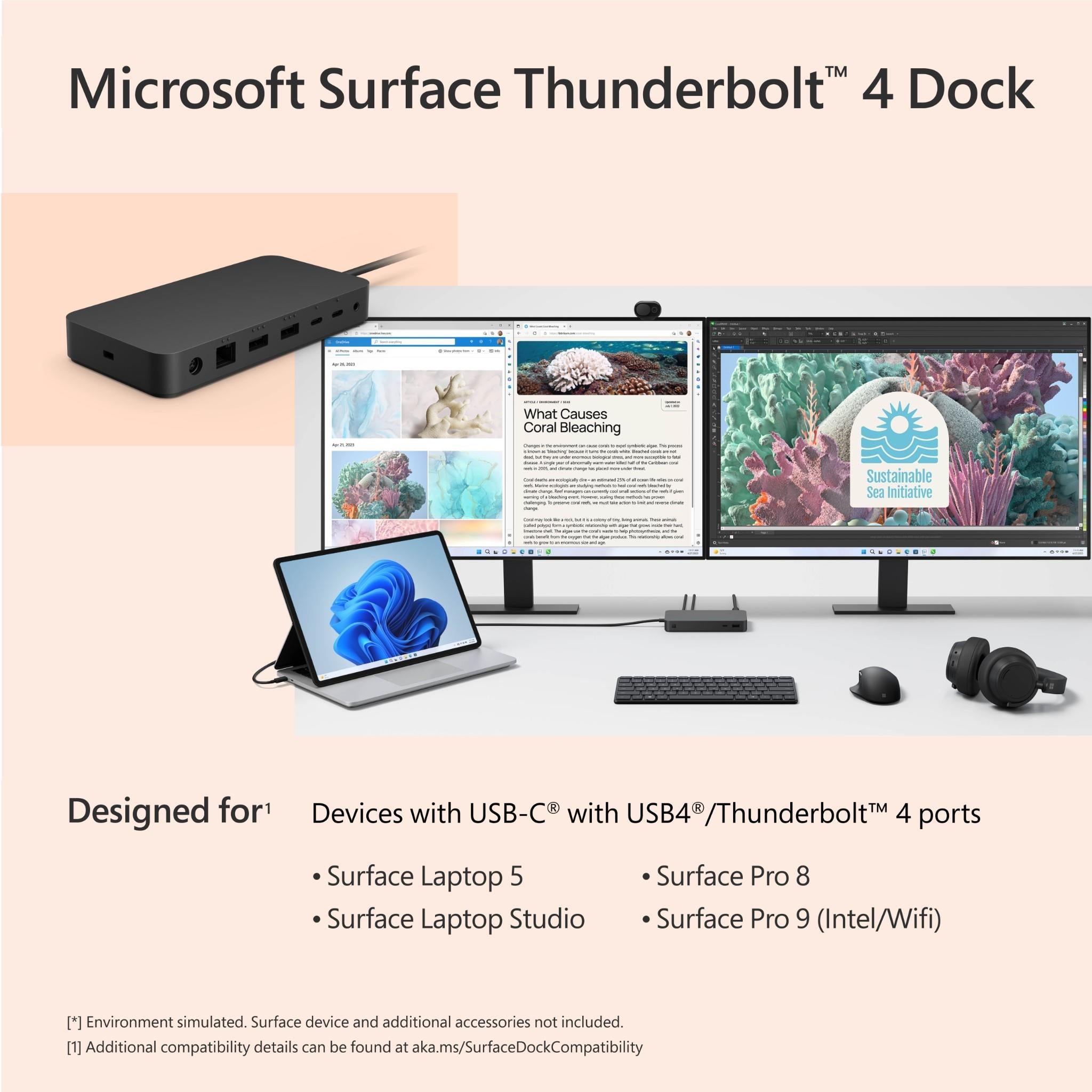 Microsoft Surface Thunderbolt 4 Dock