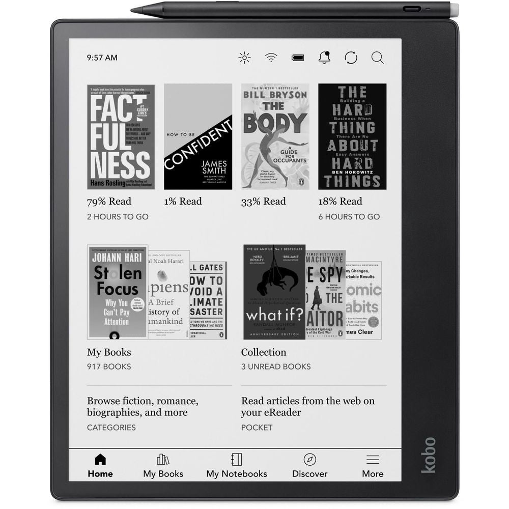 Kobo Elipsa 2E 10.3" eReader & Stylus Bundle